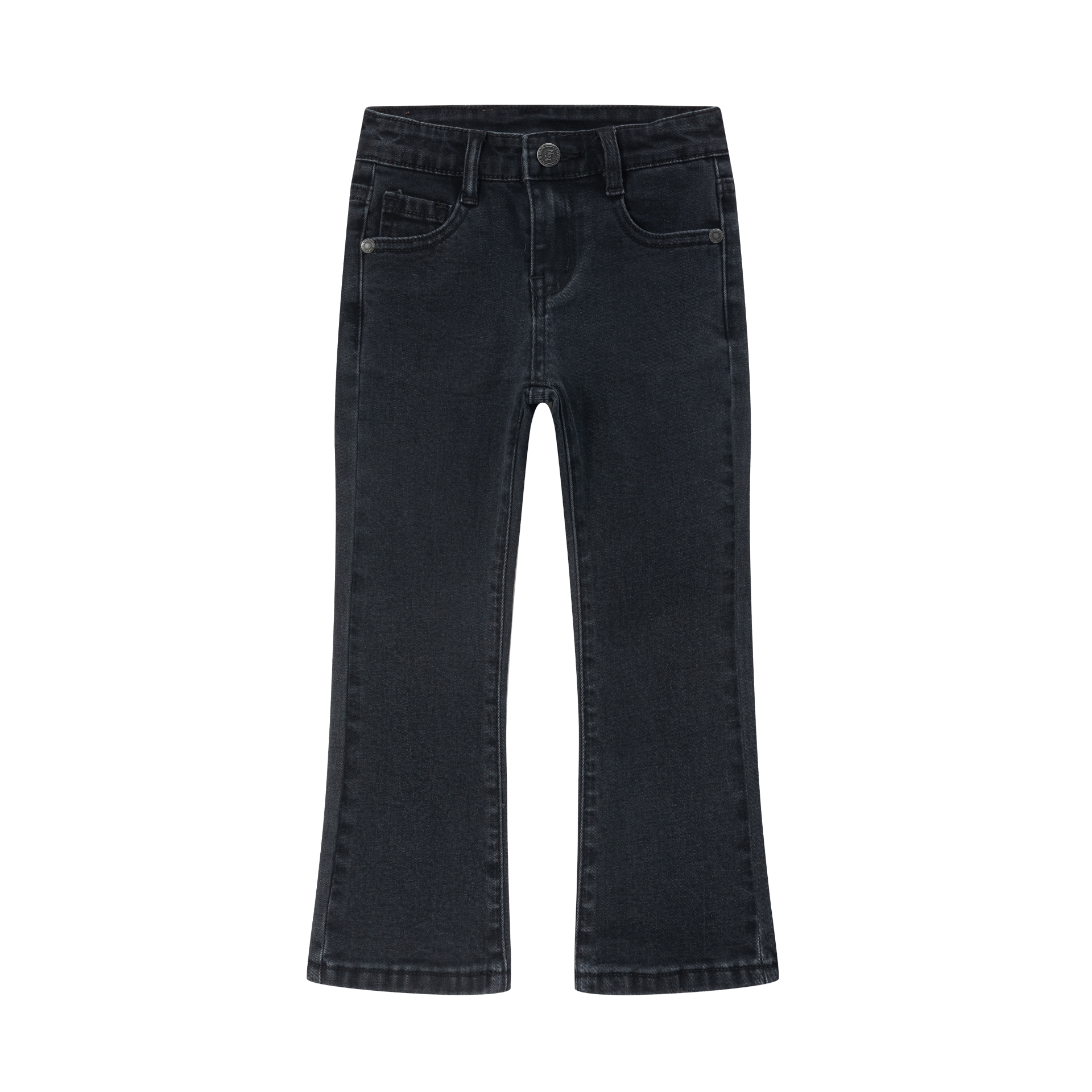 Jeans Campana Negro Niña