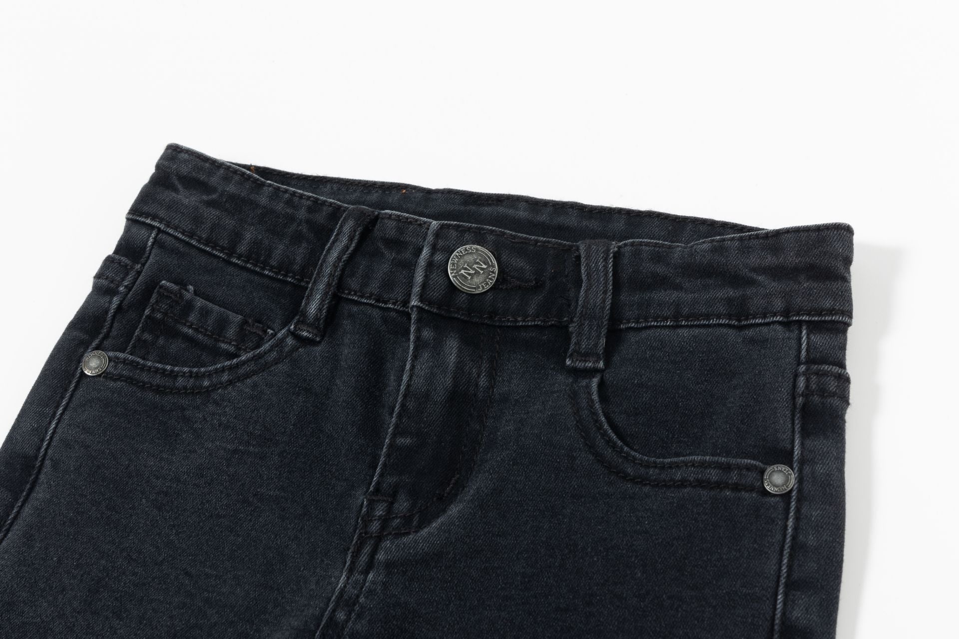Jeans Campana Negro Niña