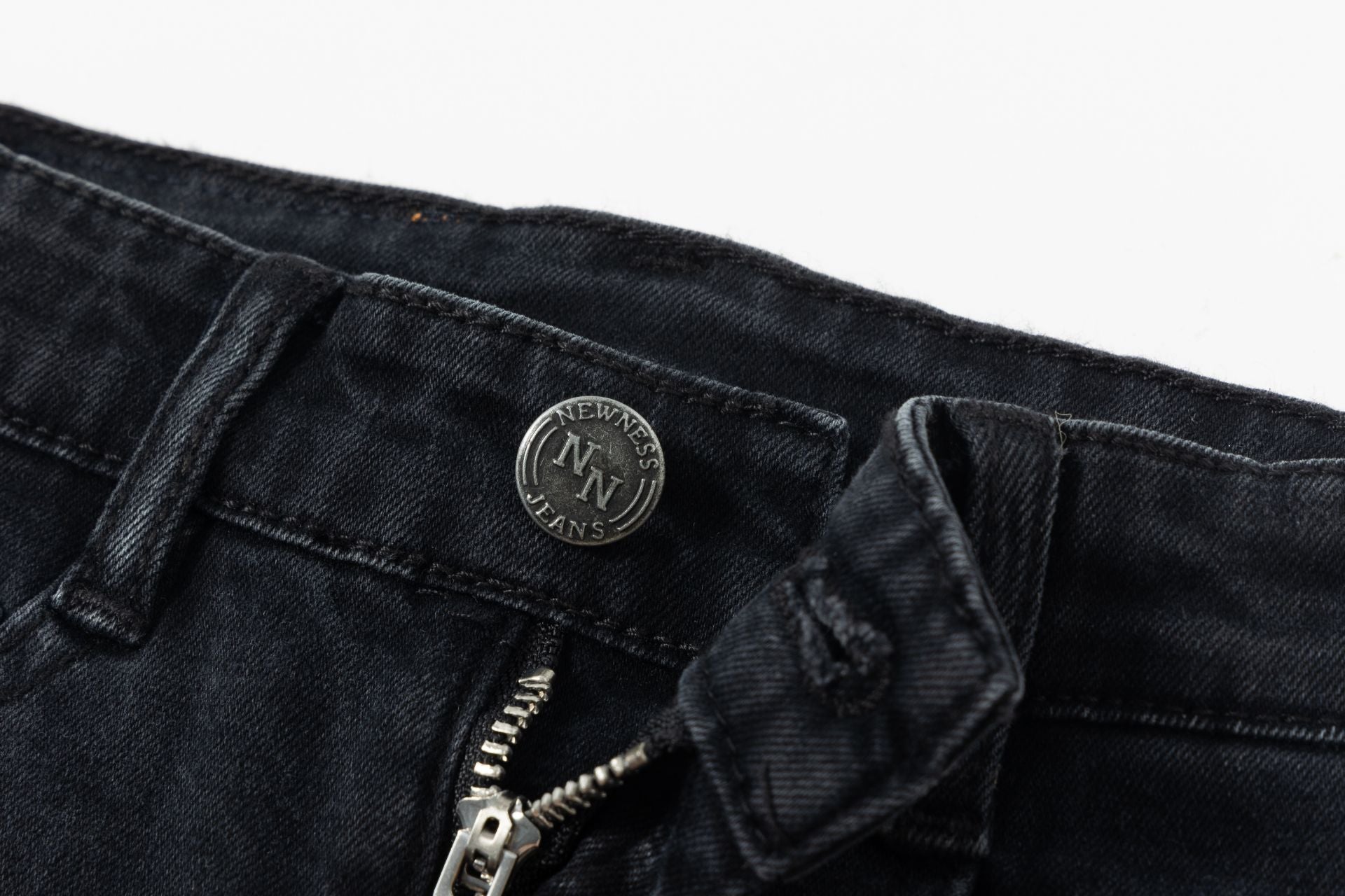 Jeans Campana Negro Niña