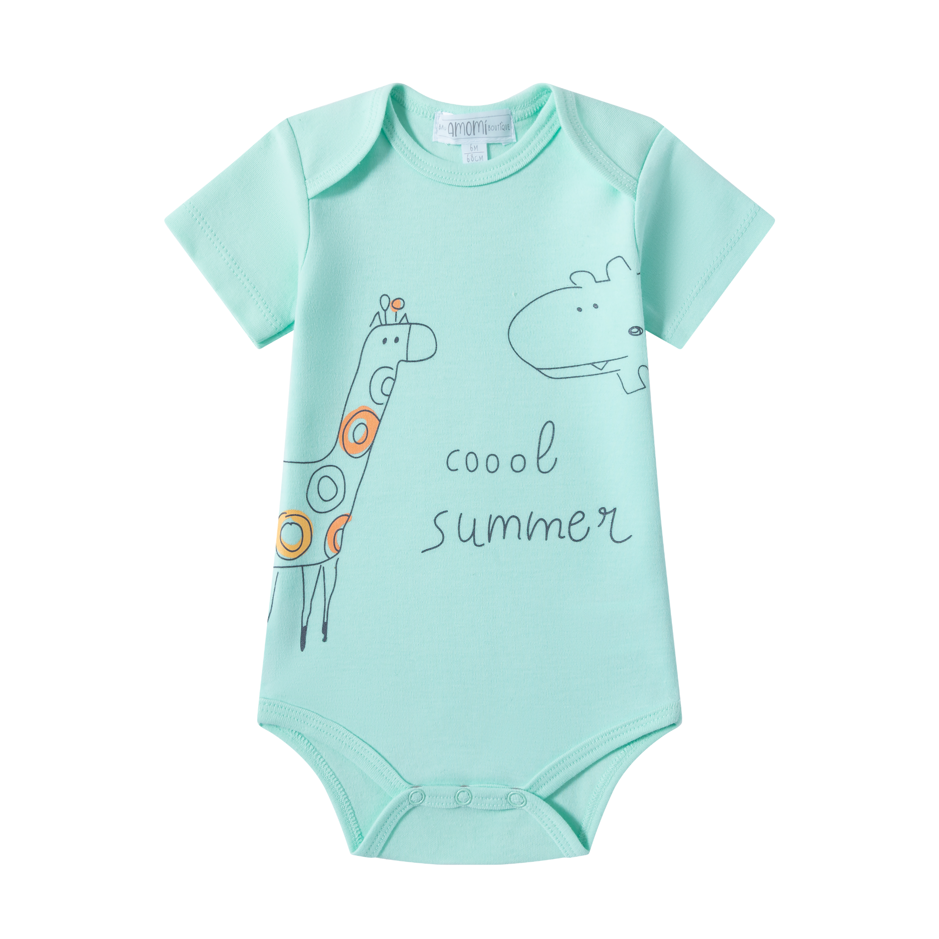 Pack 3 bodies Leopardo y Jirafa