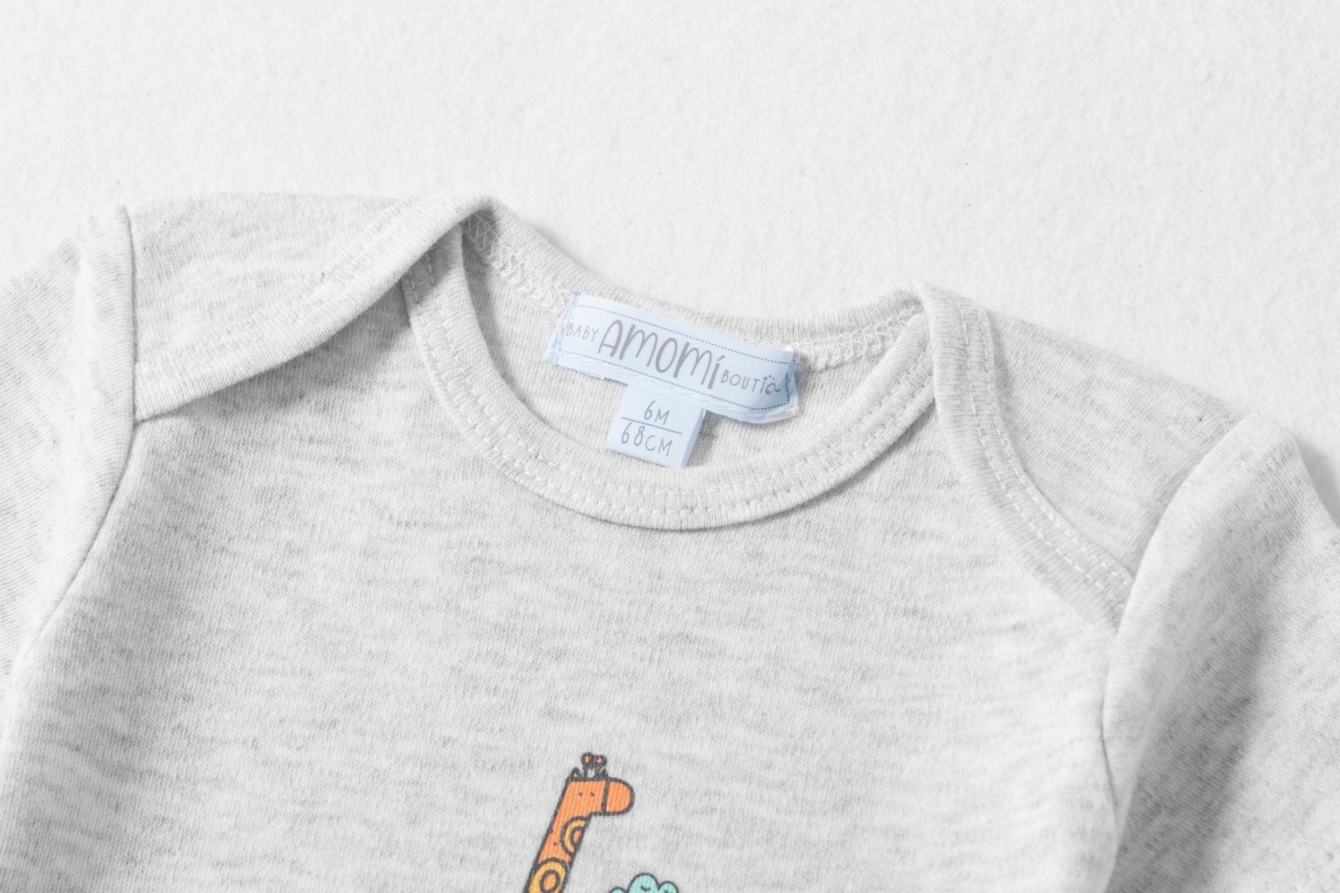 Pack 3 bodies Leopardo y Jirafa