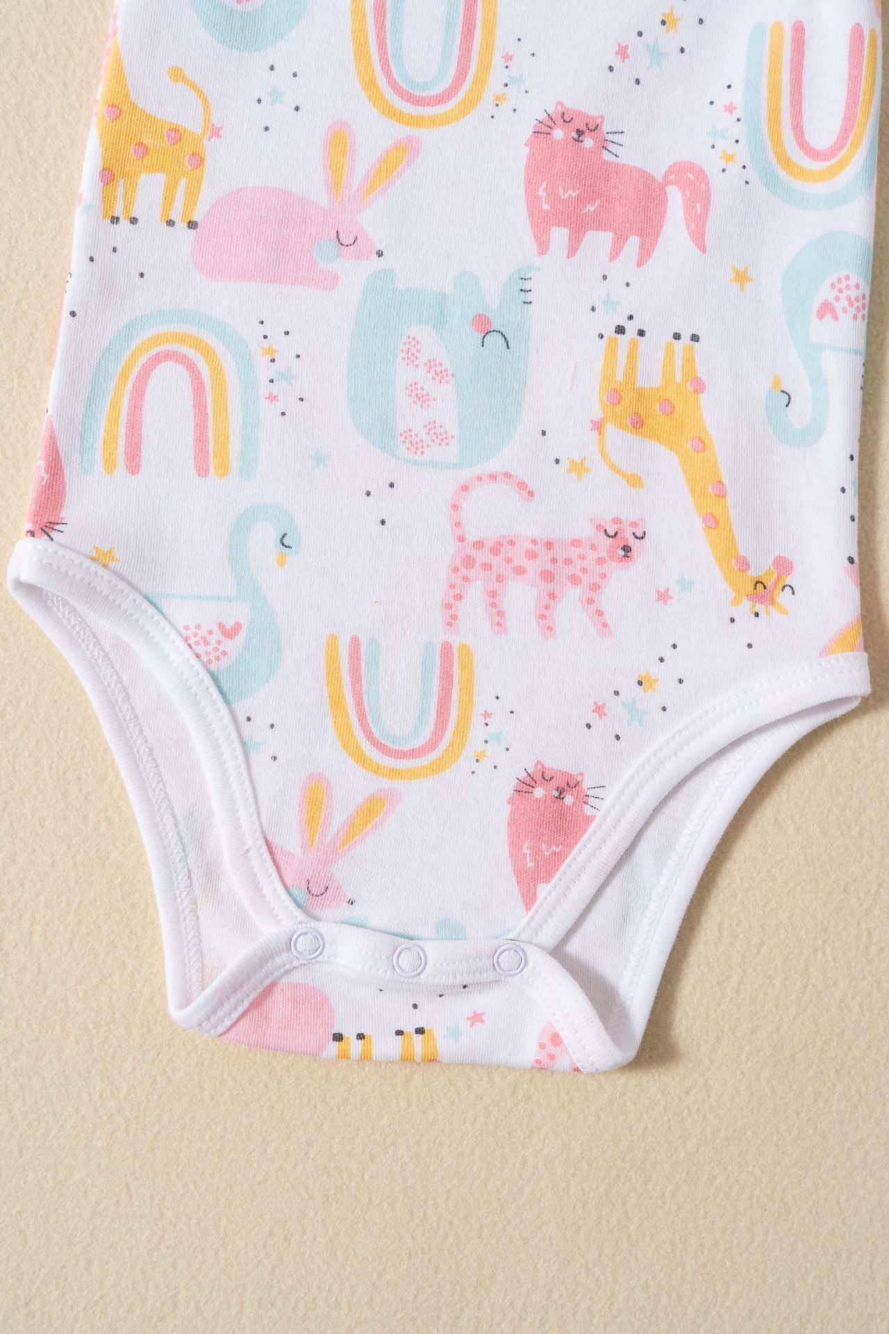 Body Animales Rosa