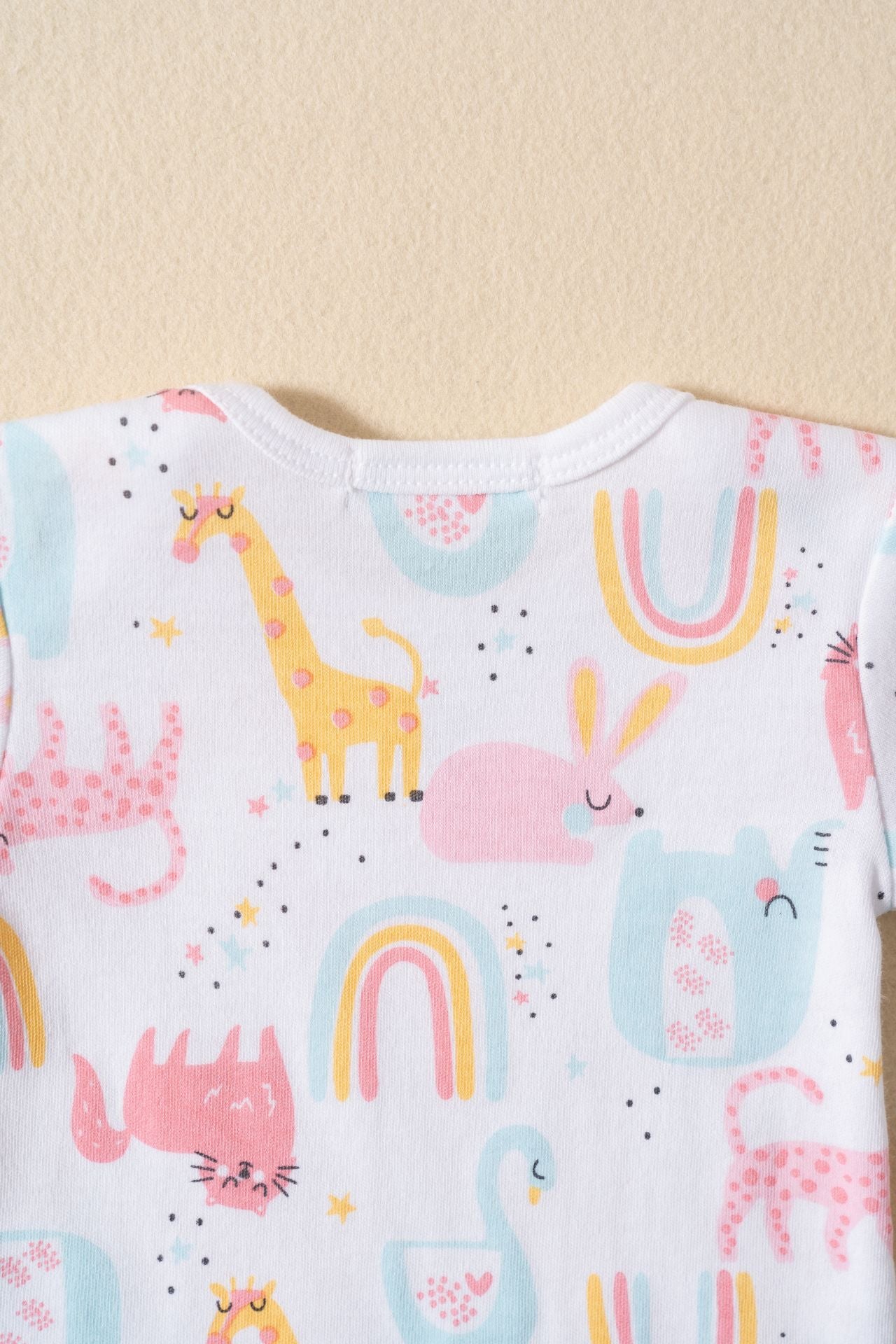 Body Animales Rosa