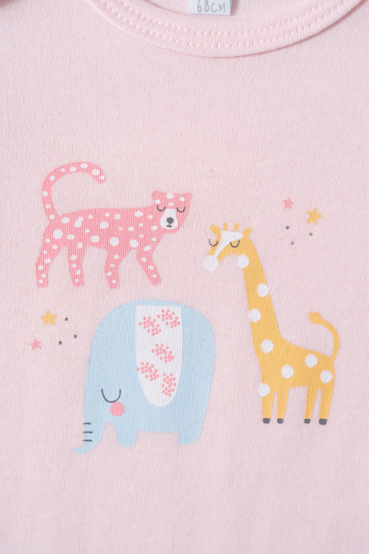 Body Animales Rosa