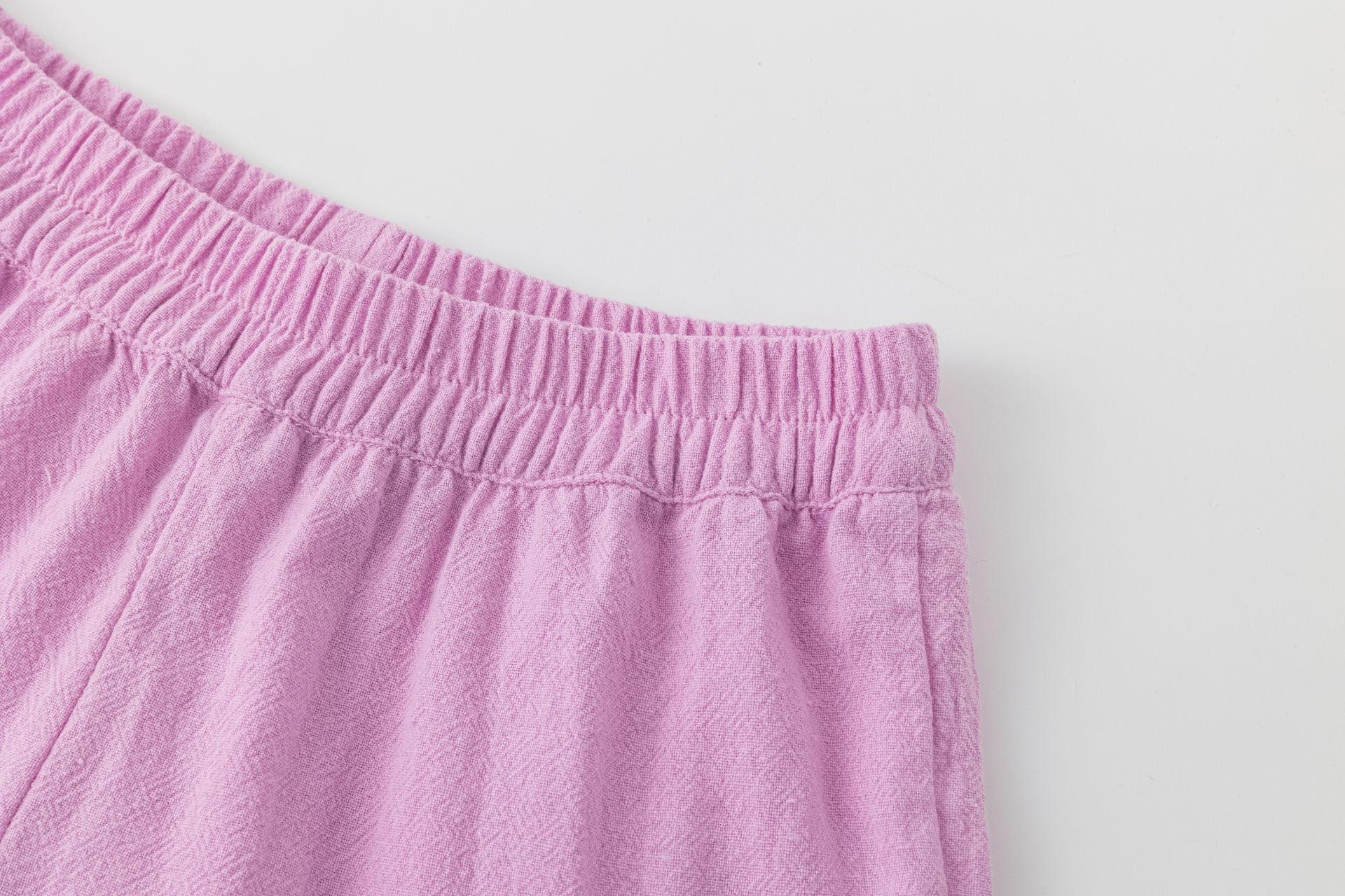 Short Lila Volantes