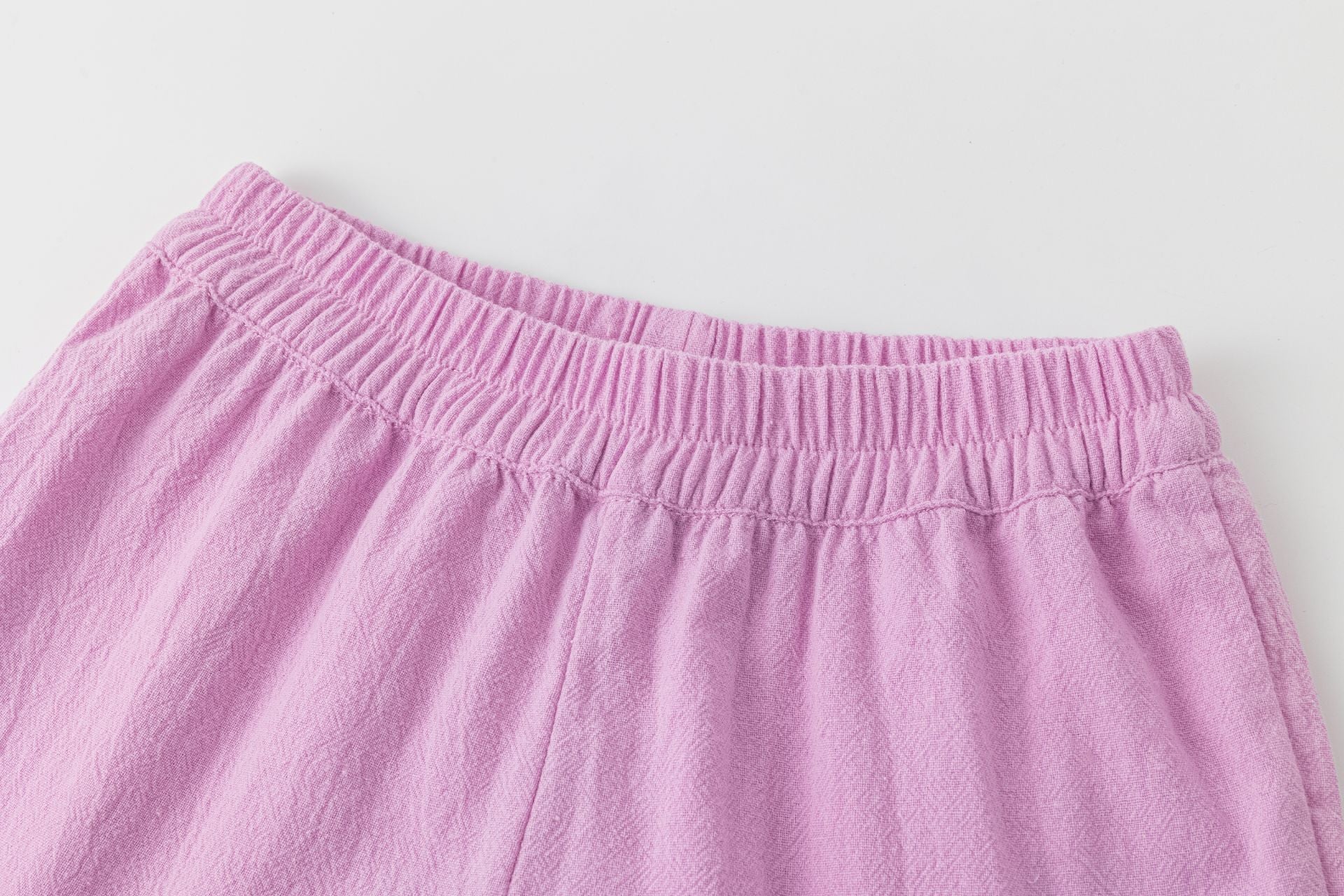 Short Lila Volantes
