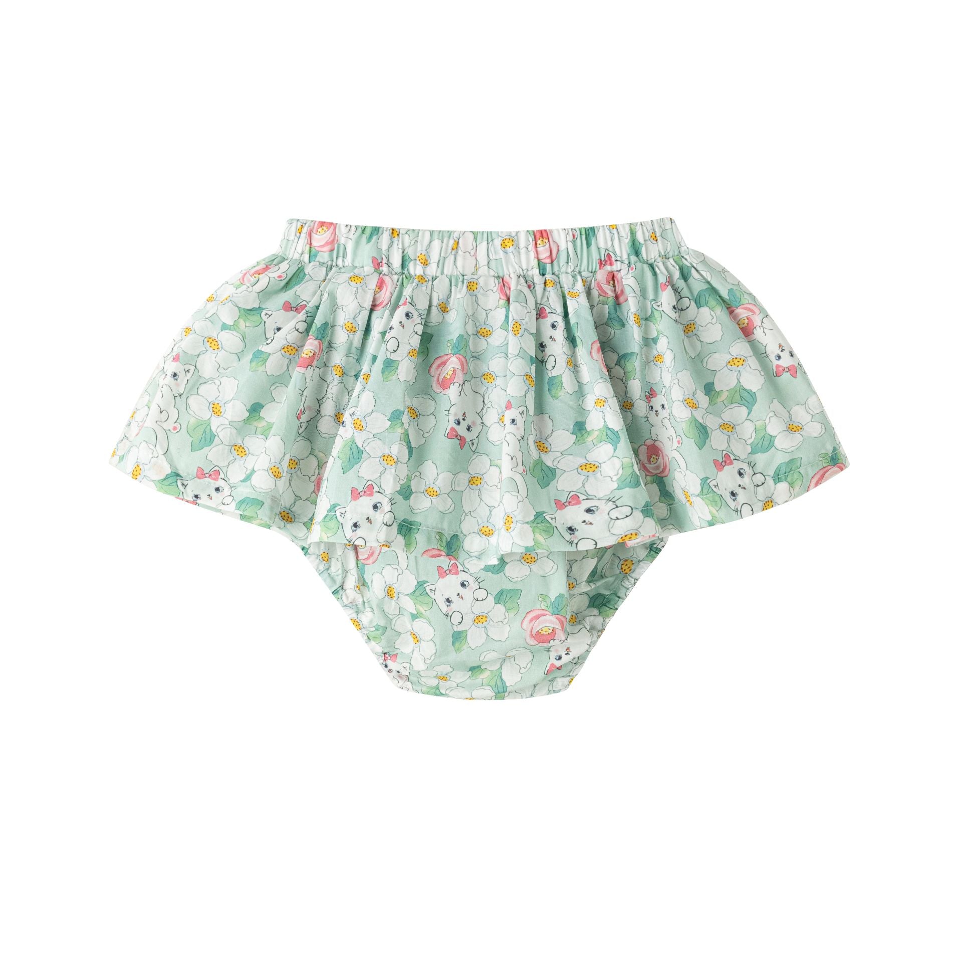 Short Falda Gatitos Bebé