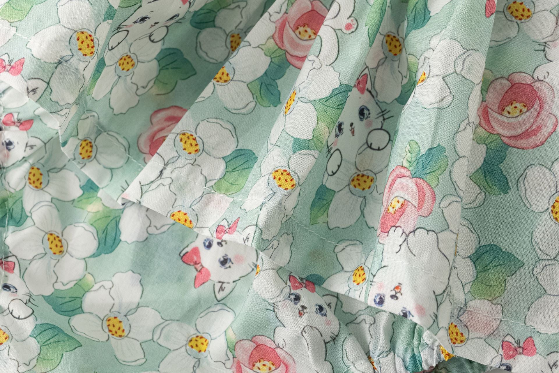 Short Falda Gatitos Bebé