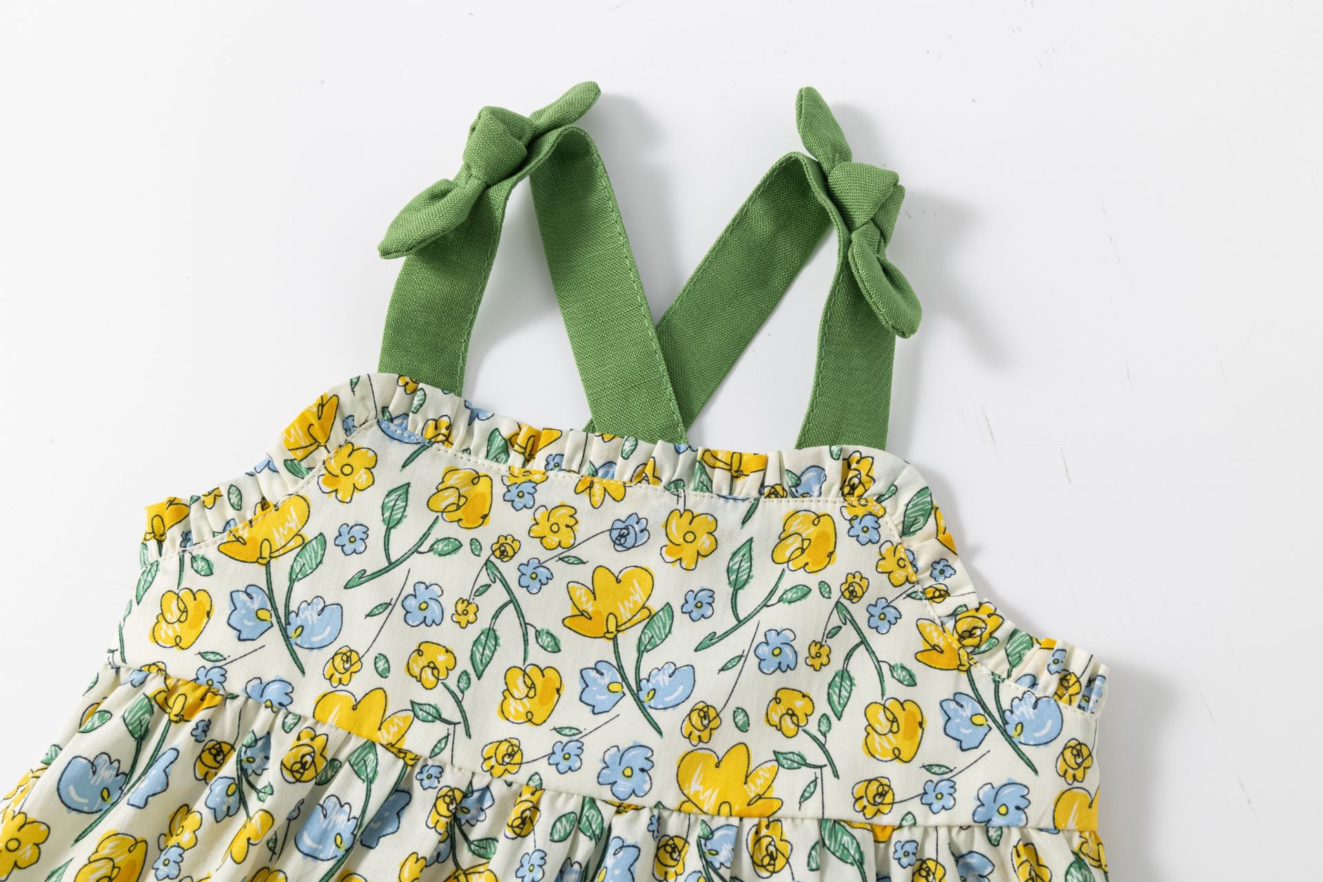 Vestido Floral Cruzado Bebé