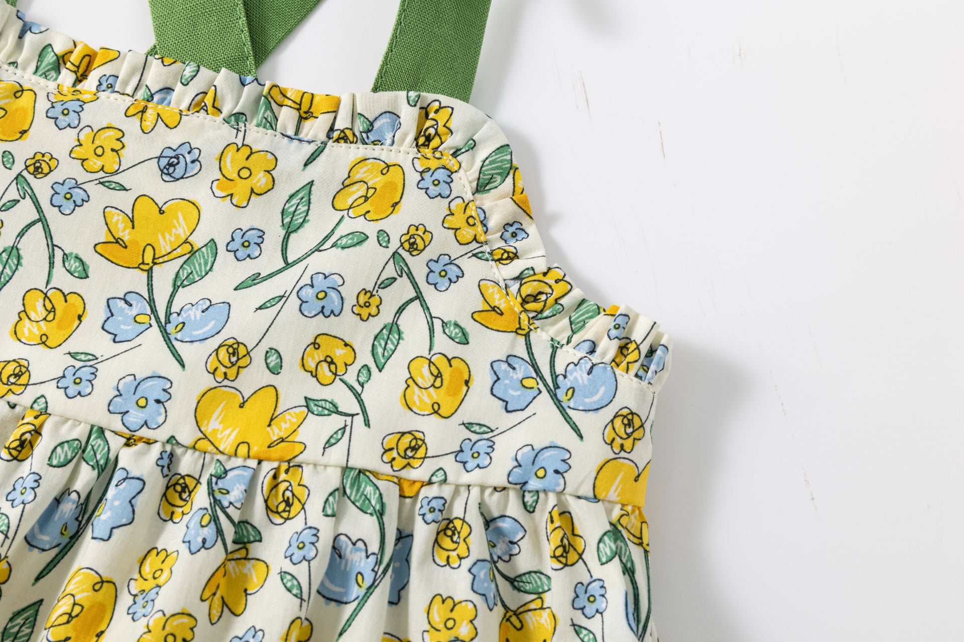 Vestido Floral Cruzado Bebé