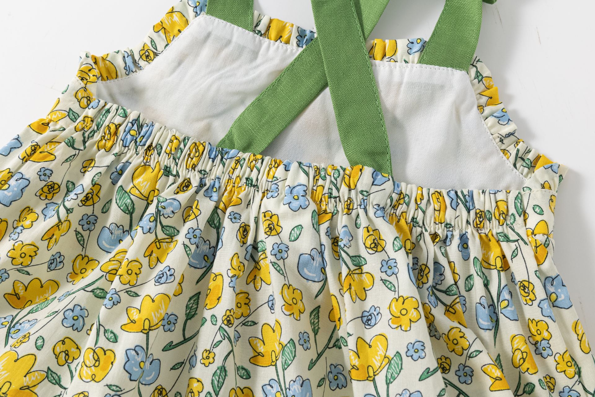 Vestido Floral Cruzado Bebé