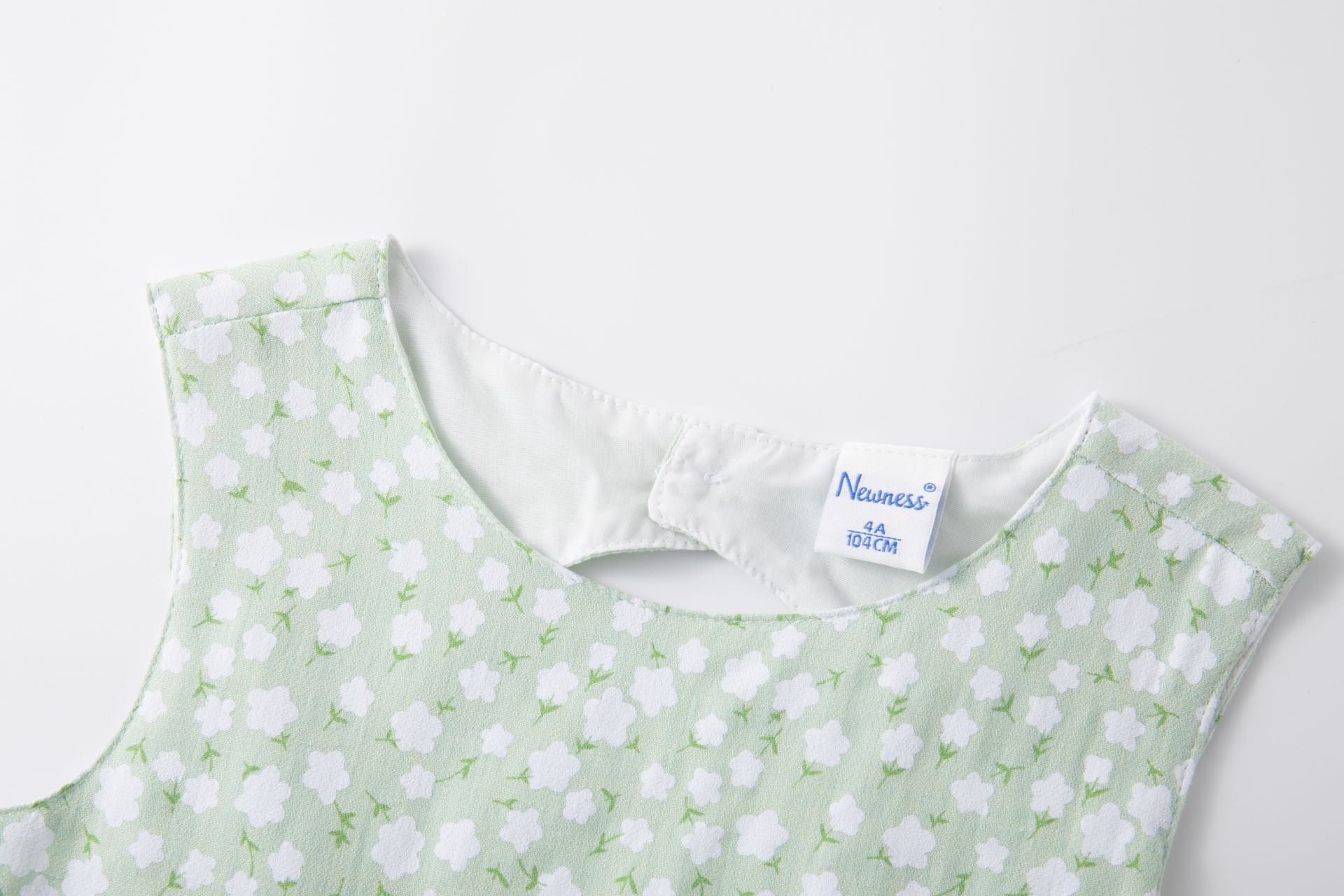 Vestido Mini Floral Verde