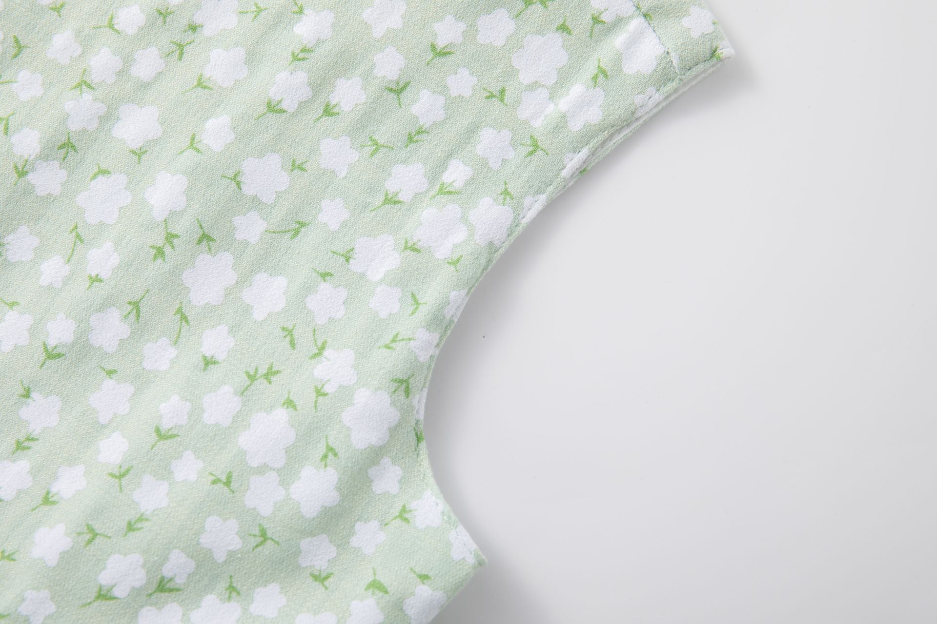 Vestido Mini Floral Verde