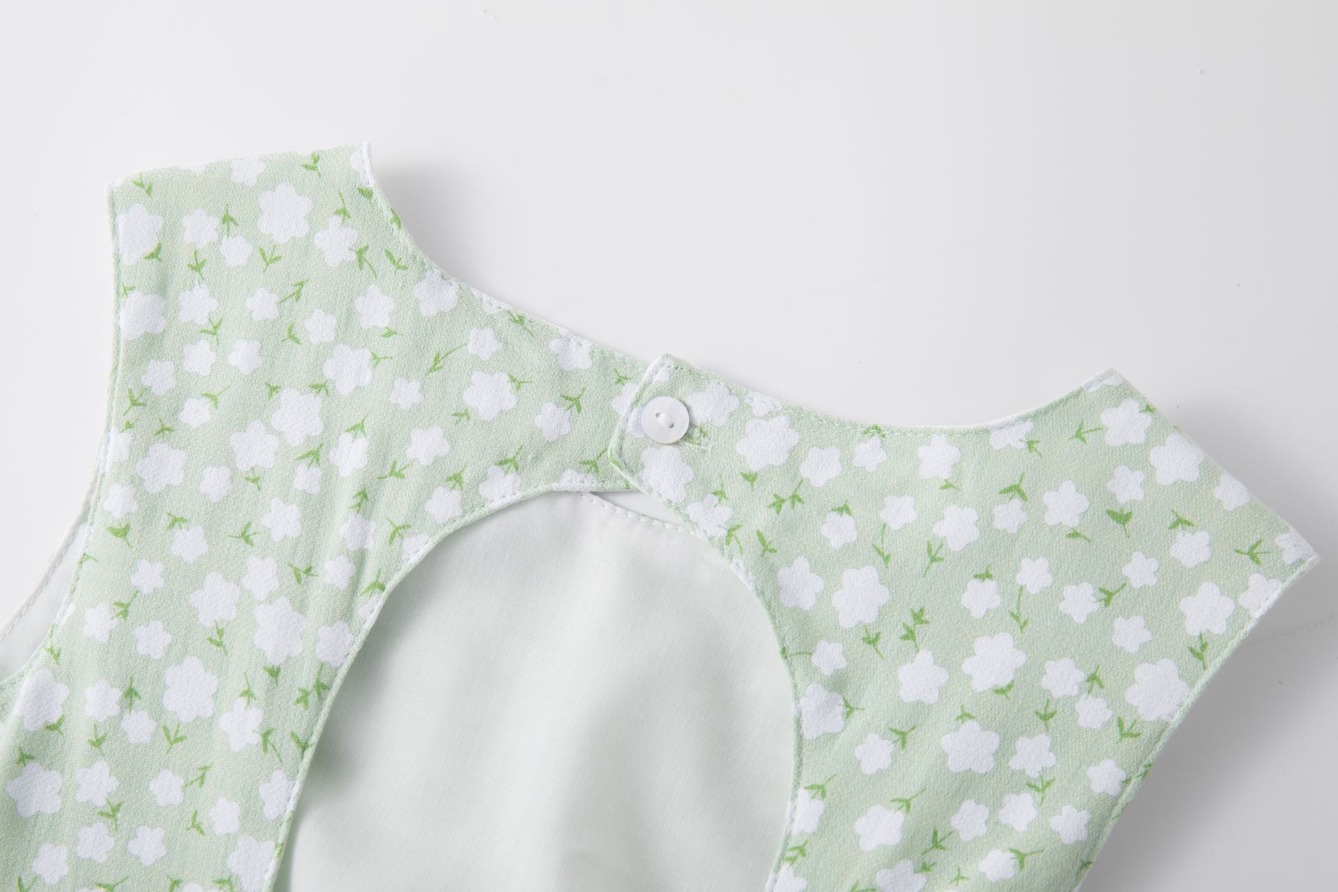 Vestido Mini Floral Verde