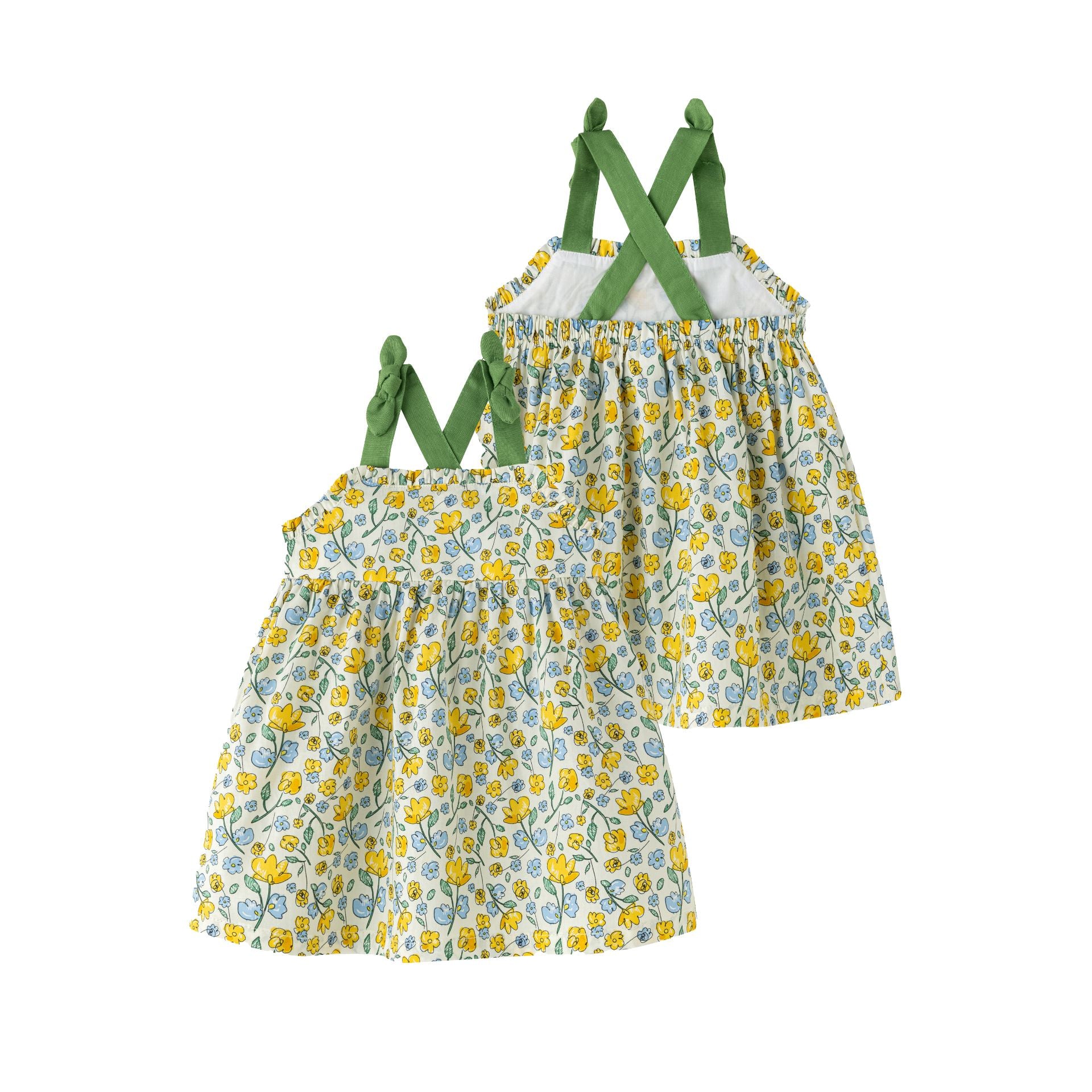 Vestido Floral Cruzado Bebé