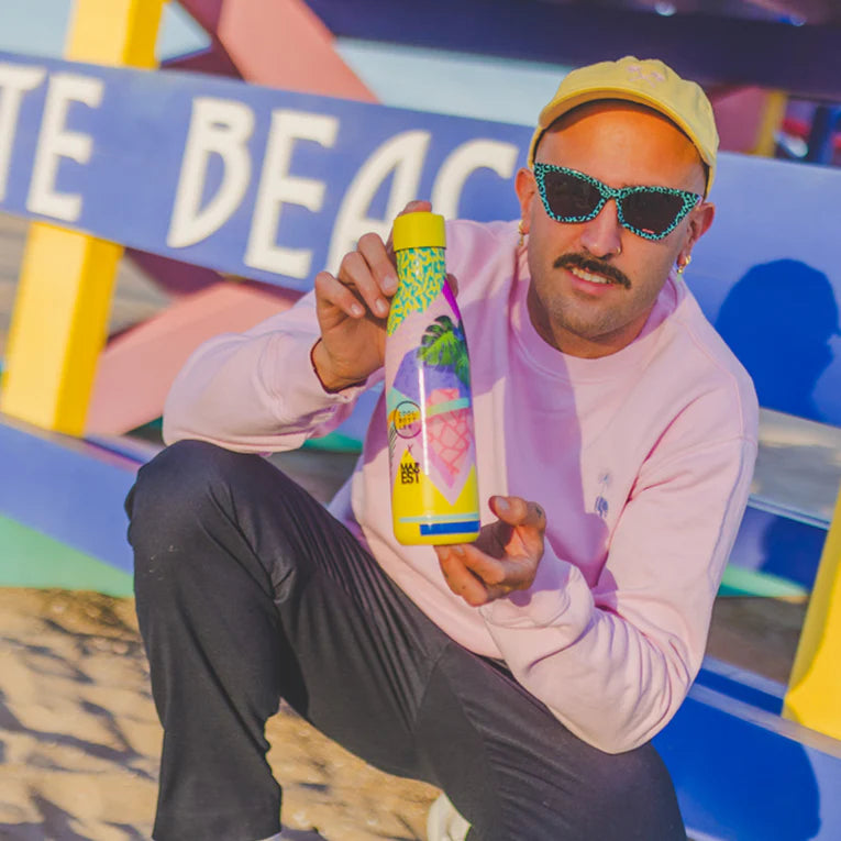 Botella Estampada 500ML Mediterranean
