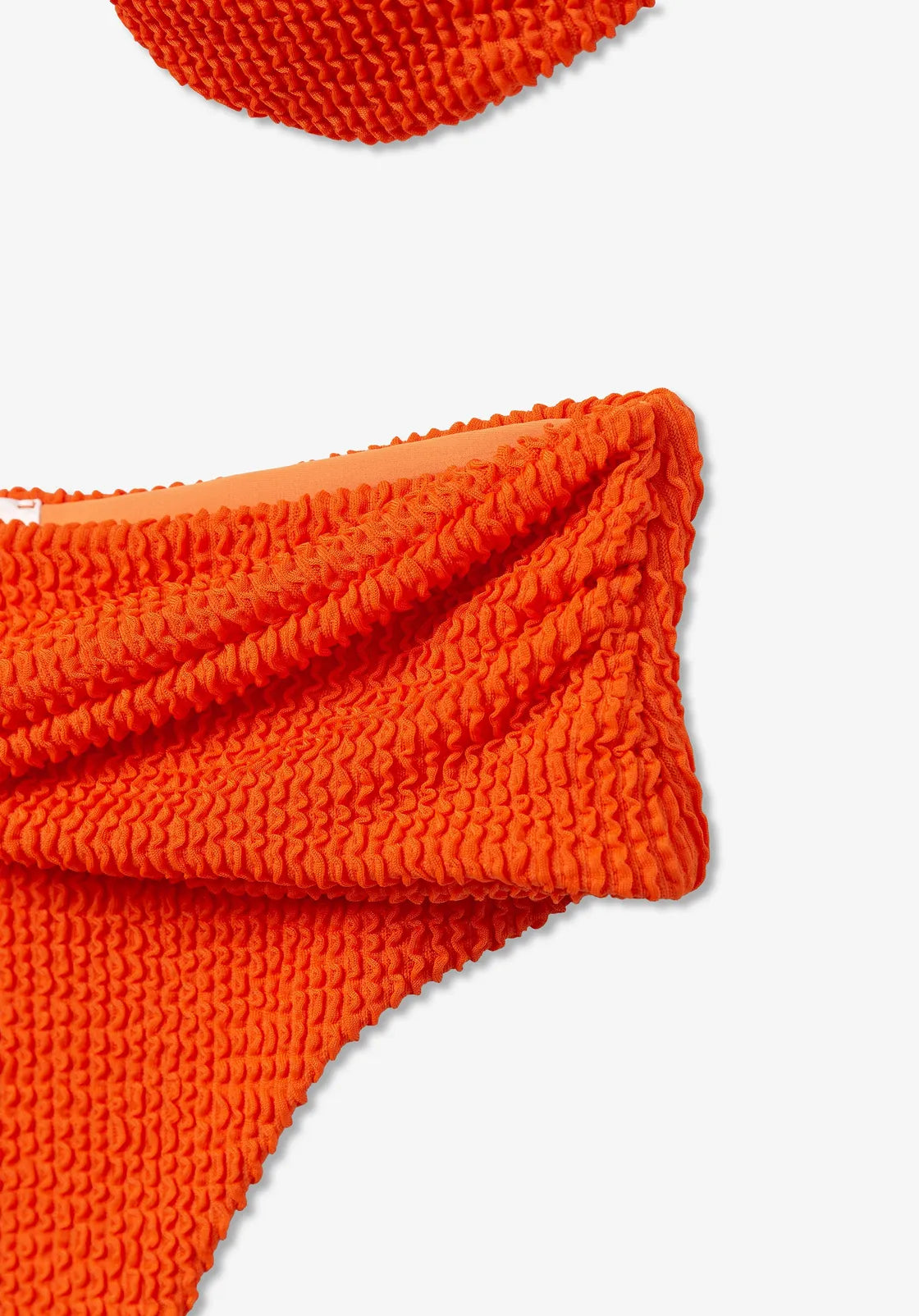 Bikini Bandeau Strawberry Naranja
