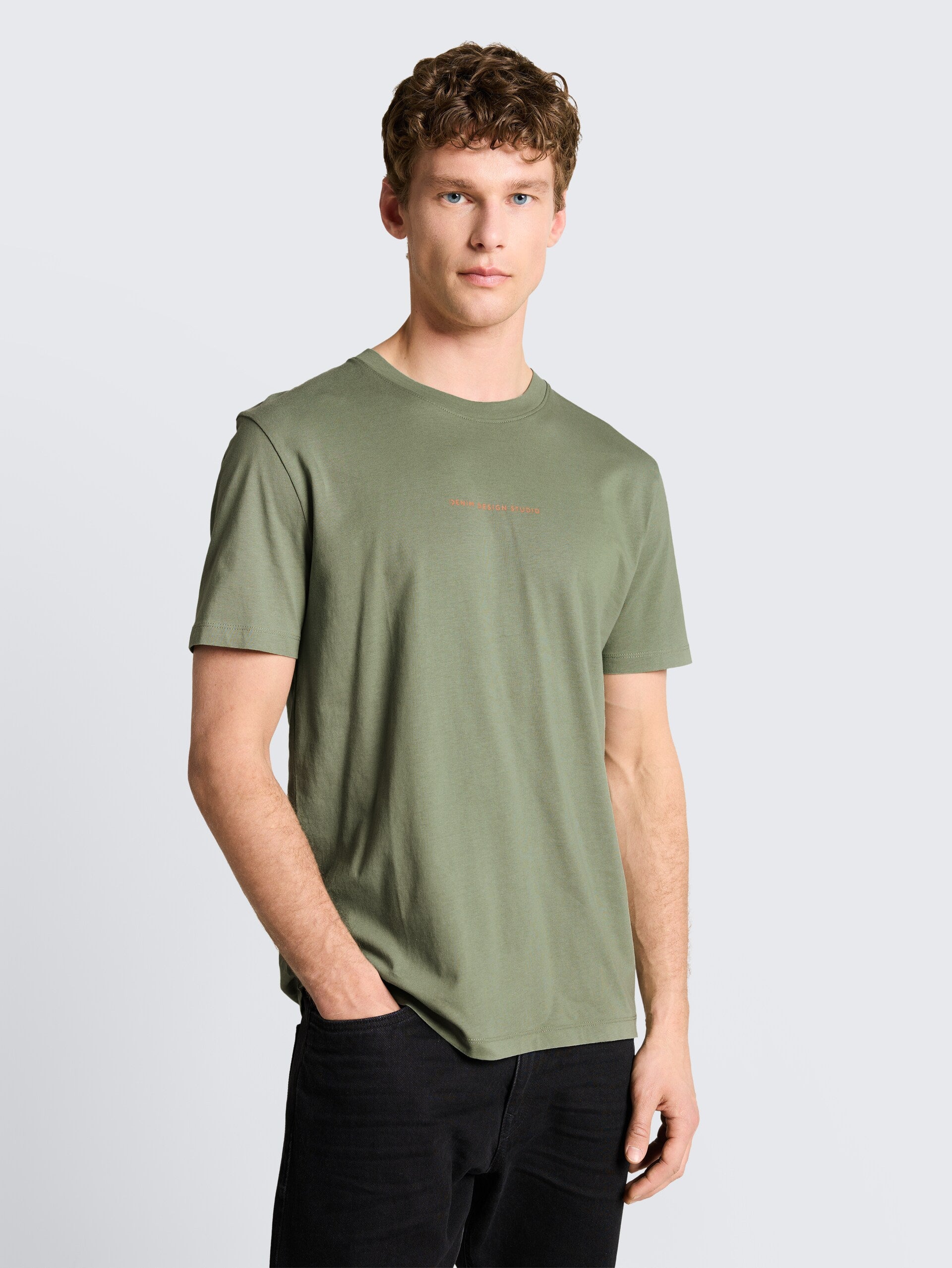 Camiseta Denim Design Verde