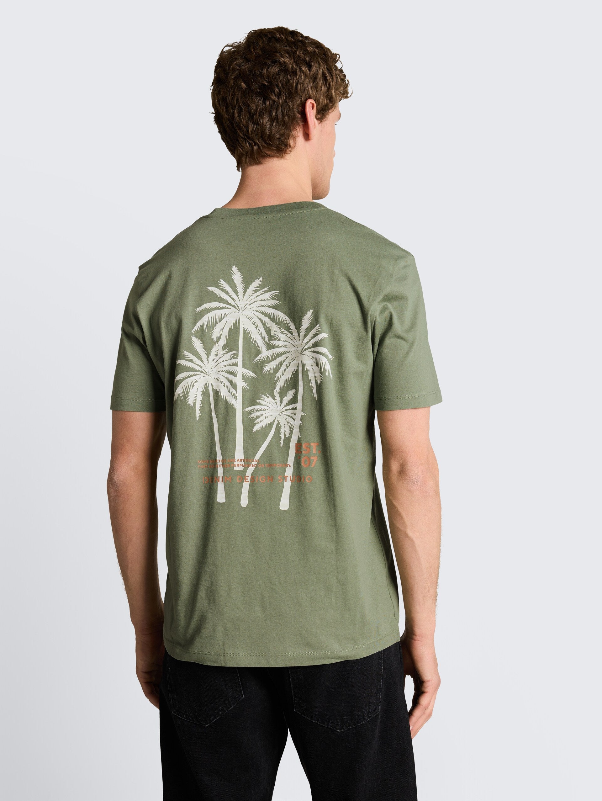 Camiseta Denim Design Verde