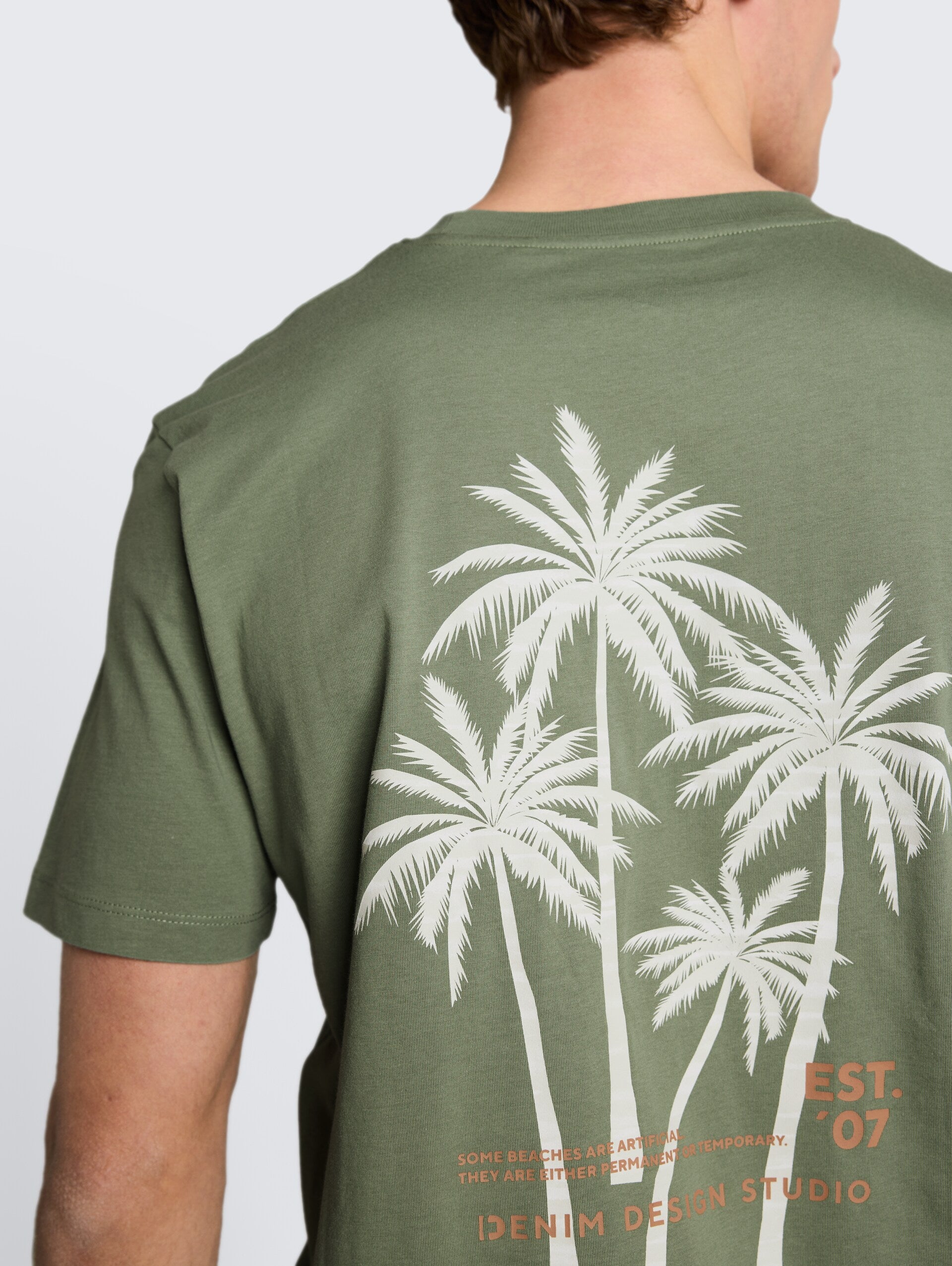 Camiseta Denim Design Verde