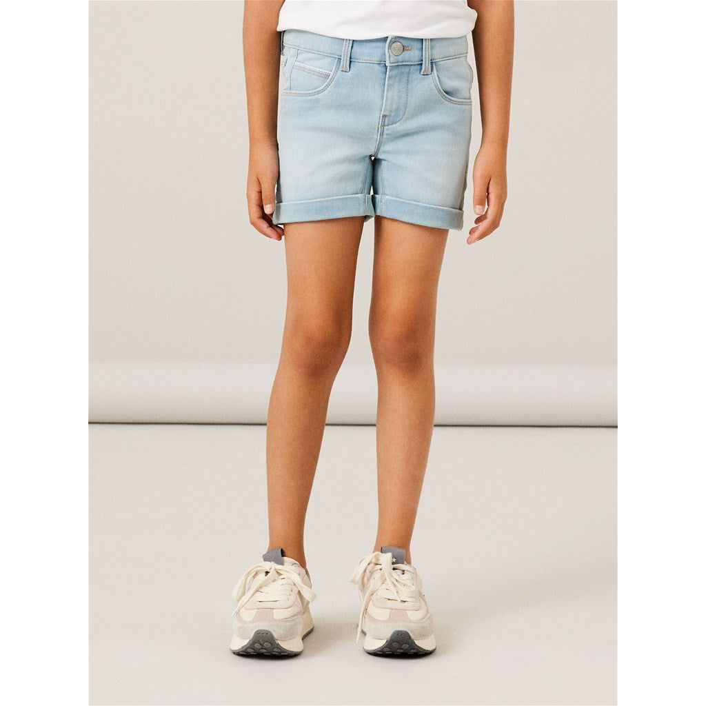 Short Denim Light Mini