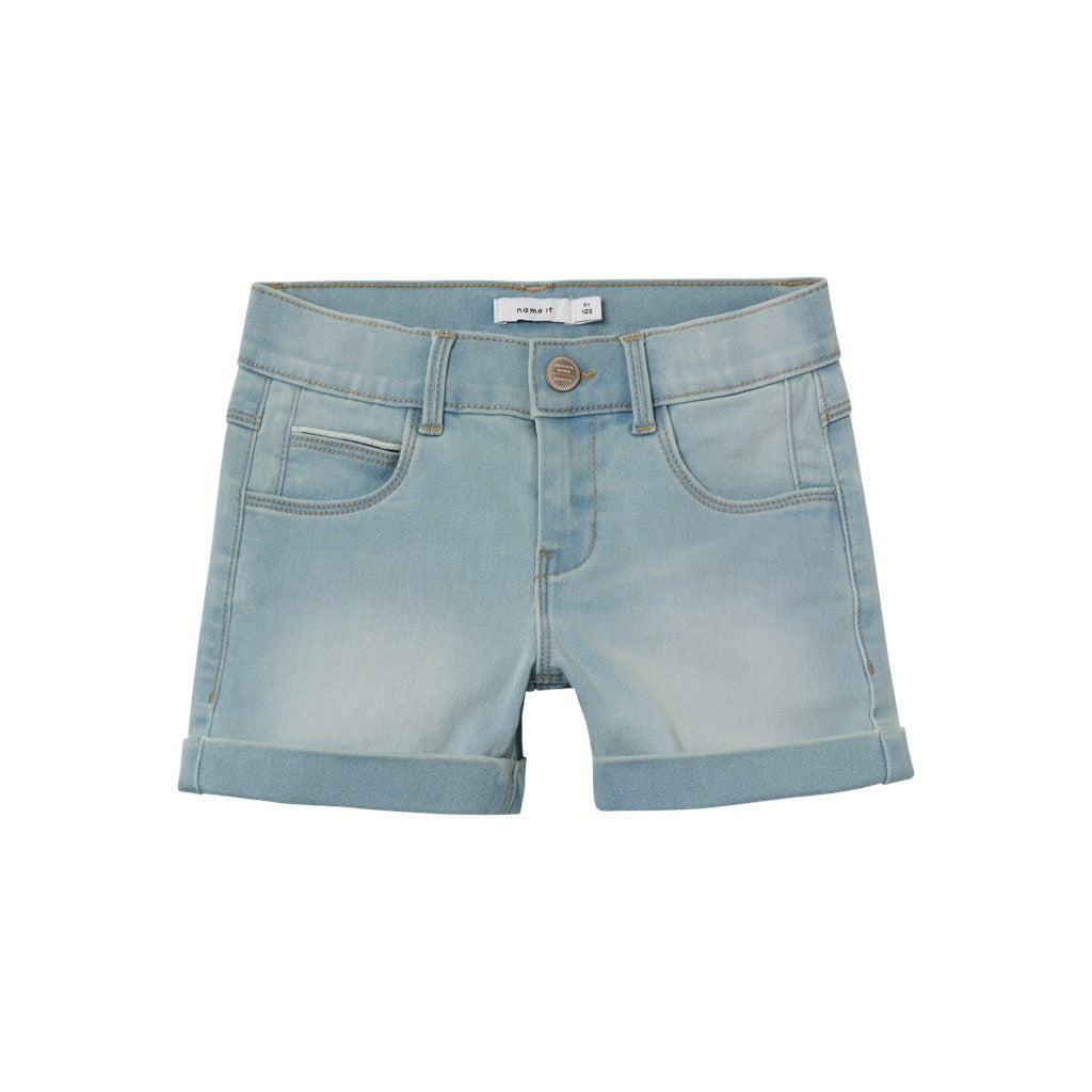 Short Denim Light Mini