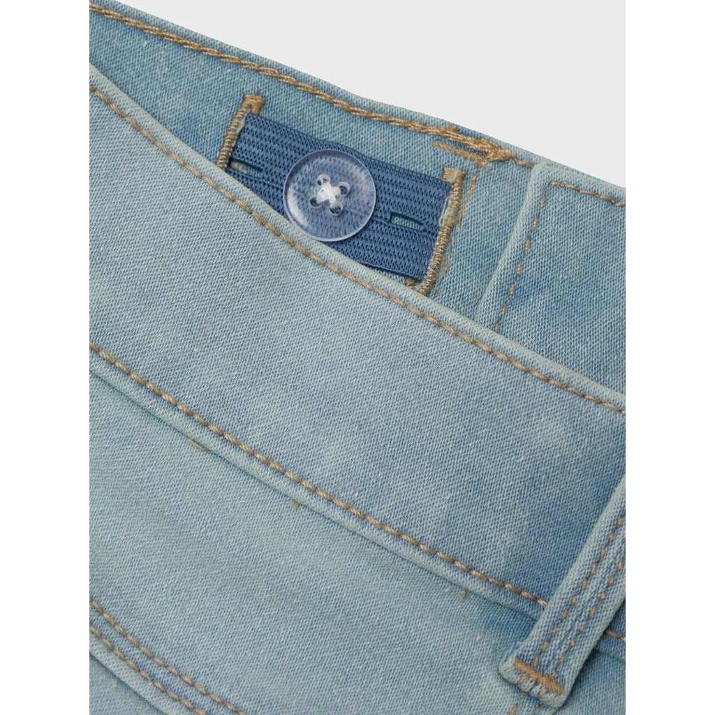 Short Denim Light Mini
