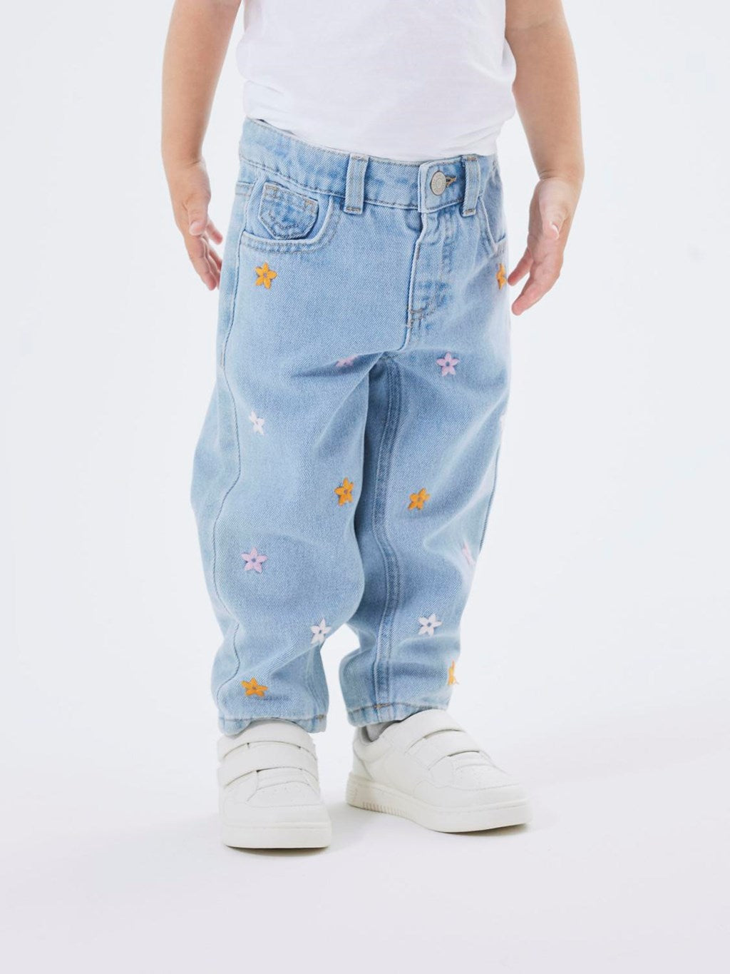 Jeans Flores Mini