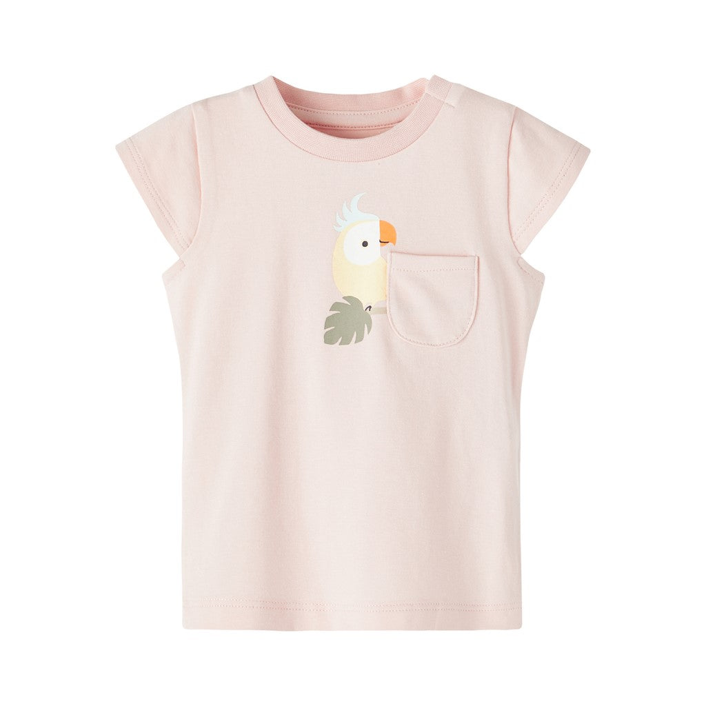 Camiseta Cacatua Rosa