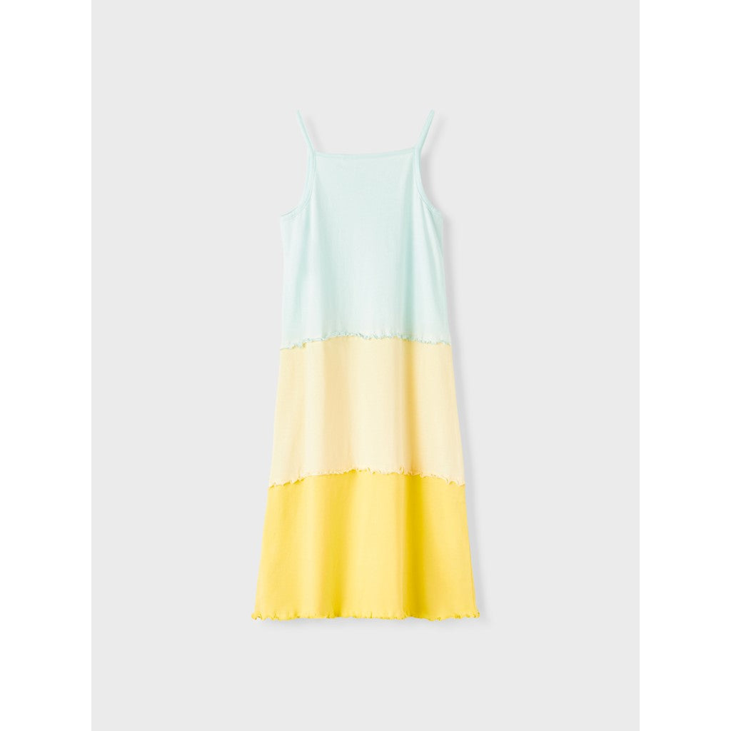 Vestido Tricolor