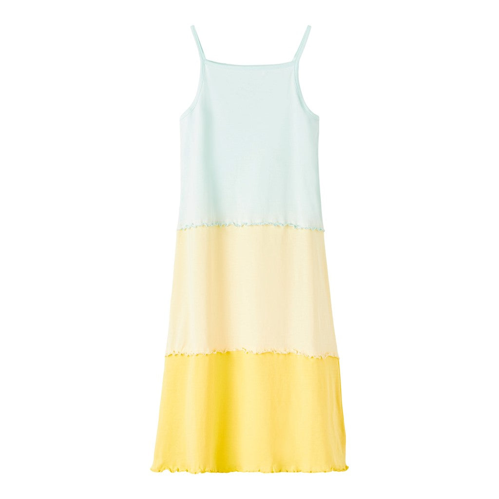 Vestido Tricolor