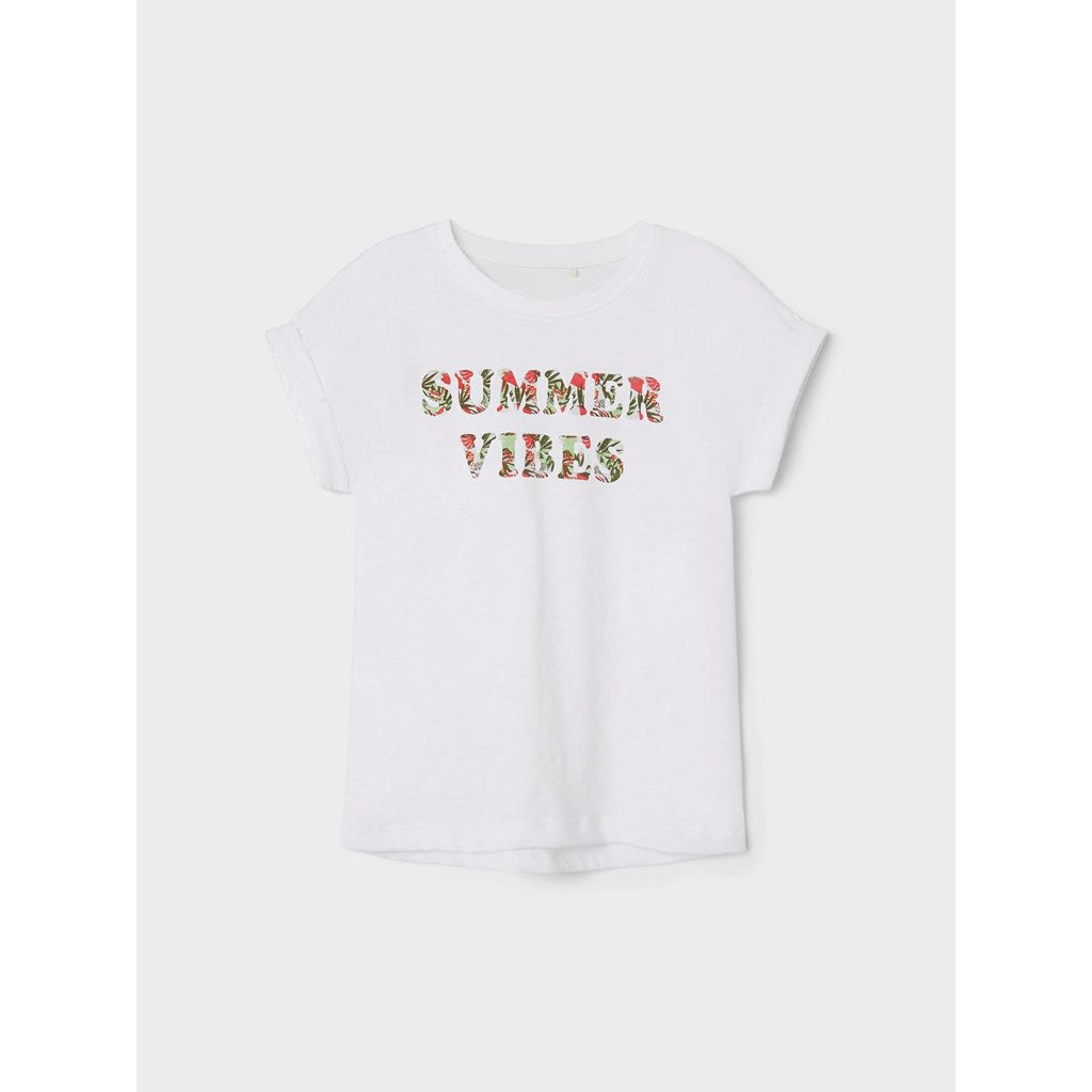 Camiseta Summer Vibes Blanca