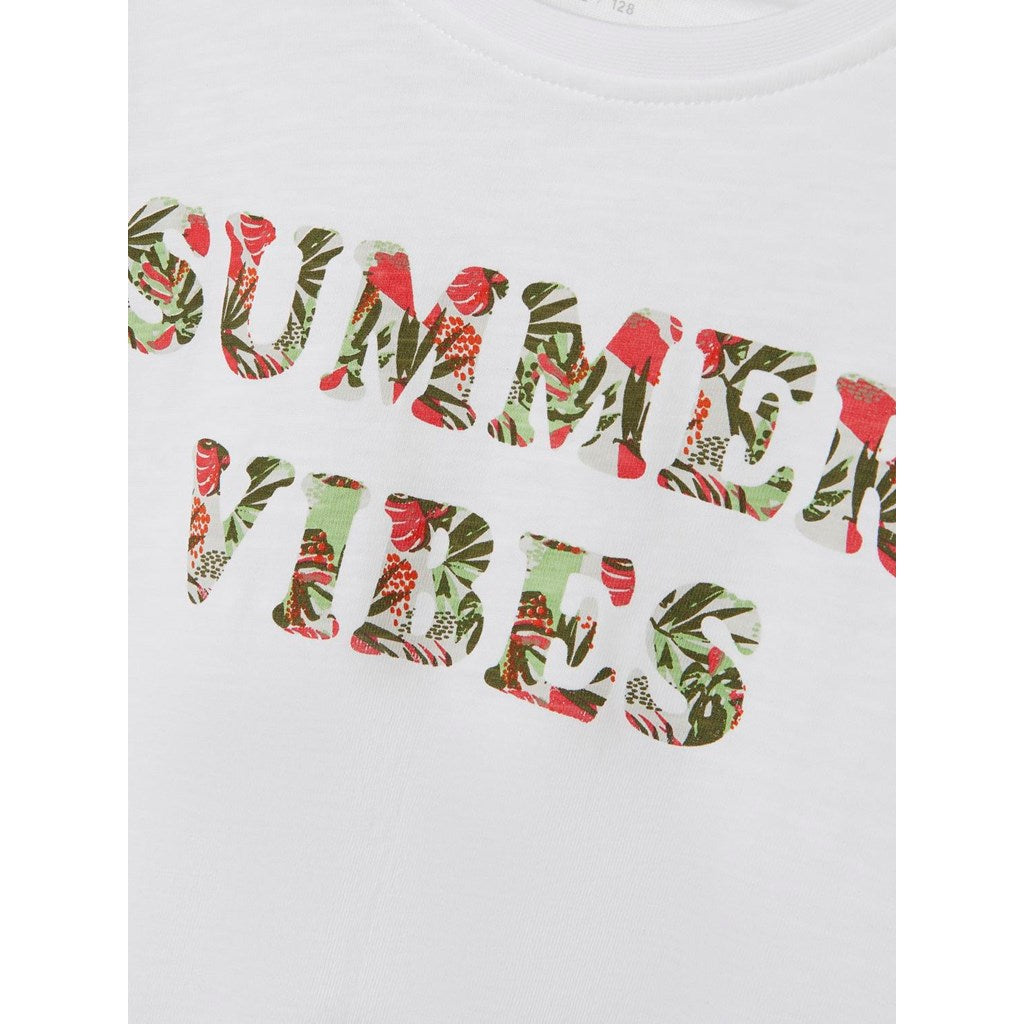Camiseta Summer Vibes Blanca
