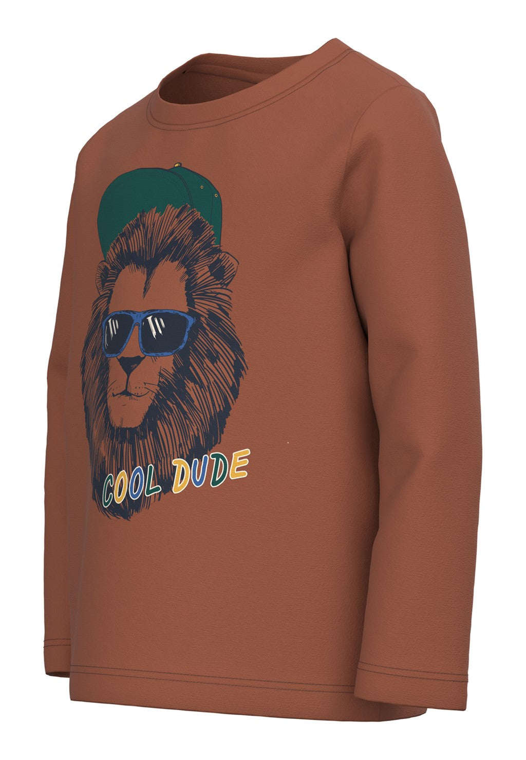 Camiseta Marrón León