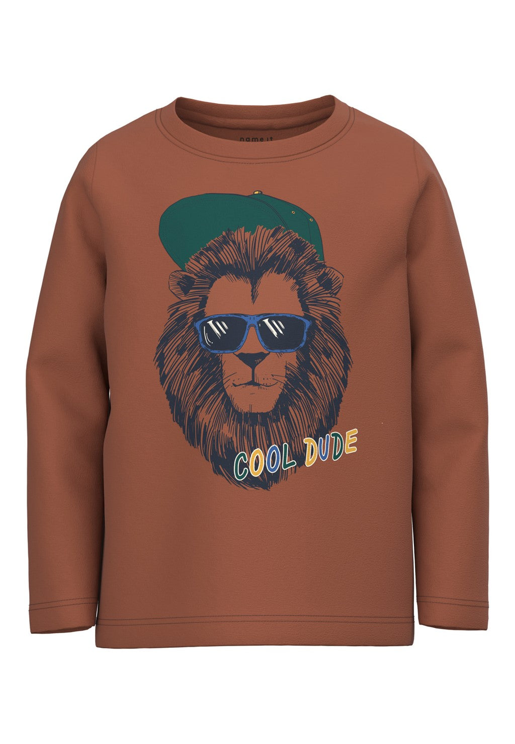 Camiseta Marrón León