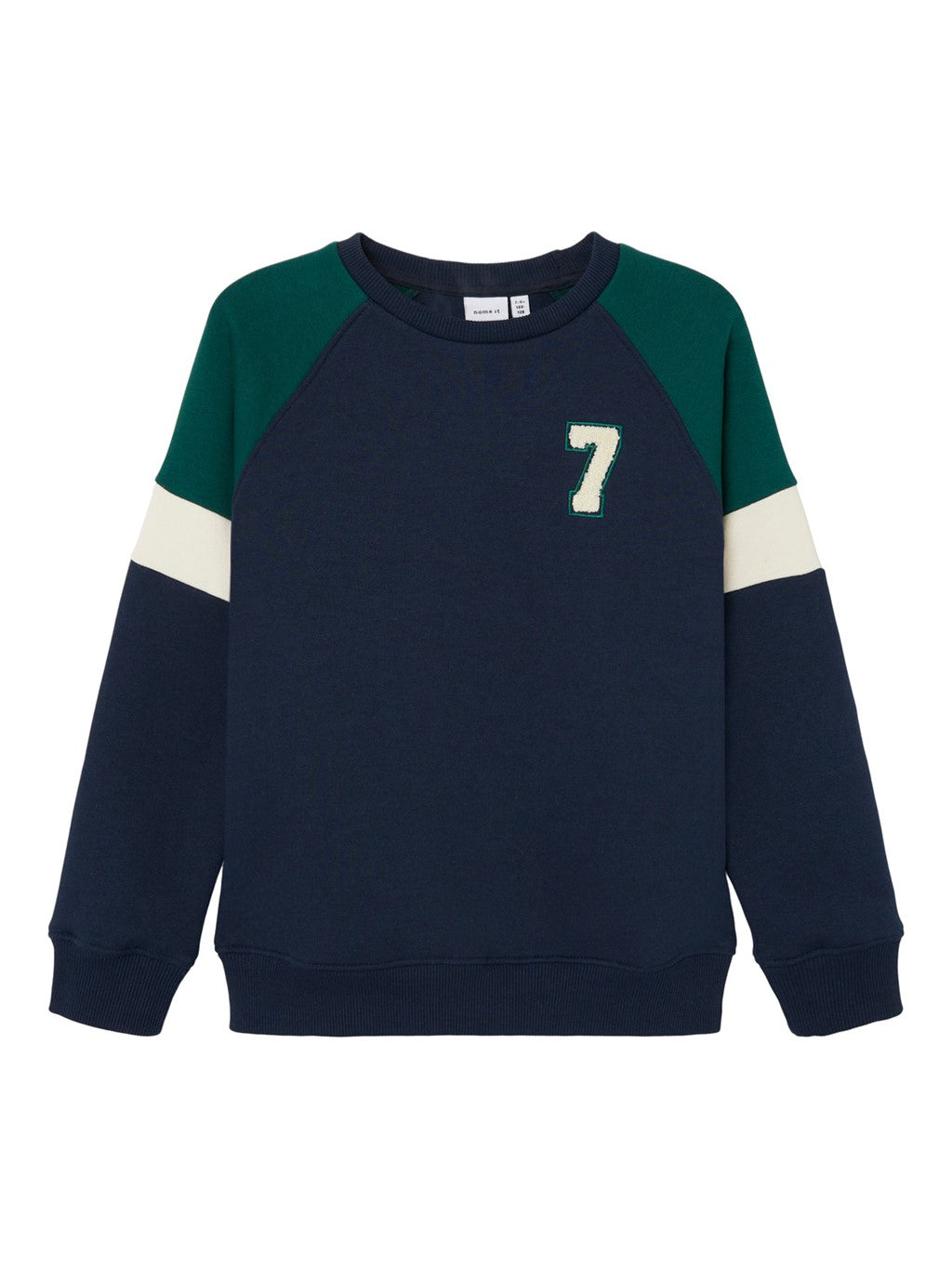 Sudadera Bicolor 7 Azul