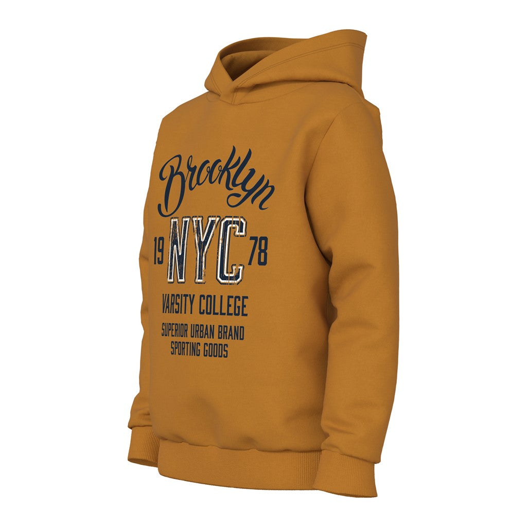 Sudadera Capucha Mostaza