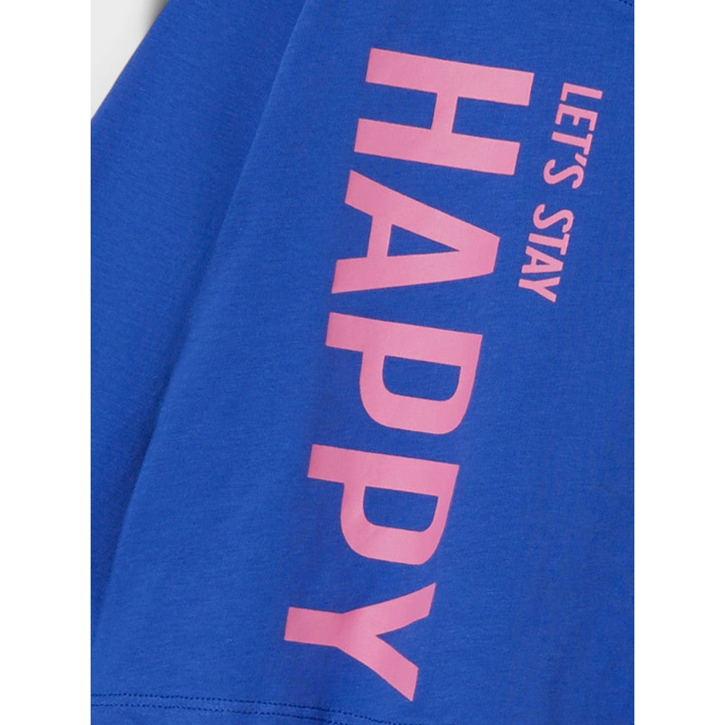 Camiseta Cropped Happy