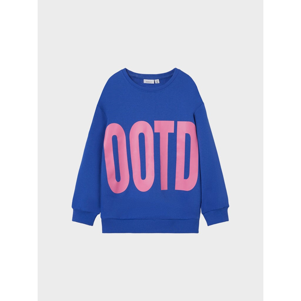 Sudadera Larga OOTD Azul