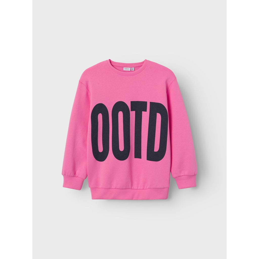 Sudadera Larga OOTD Rosa