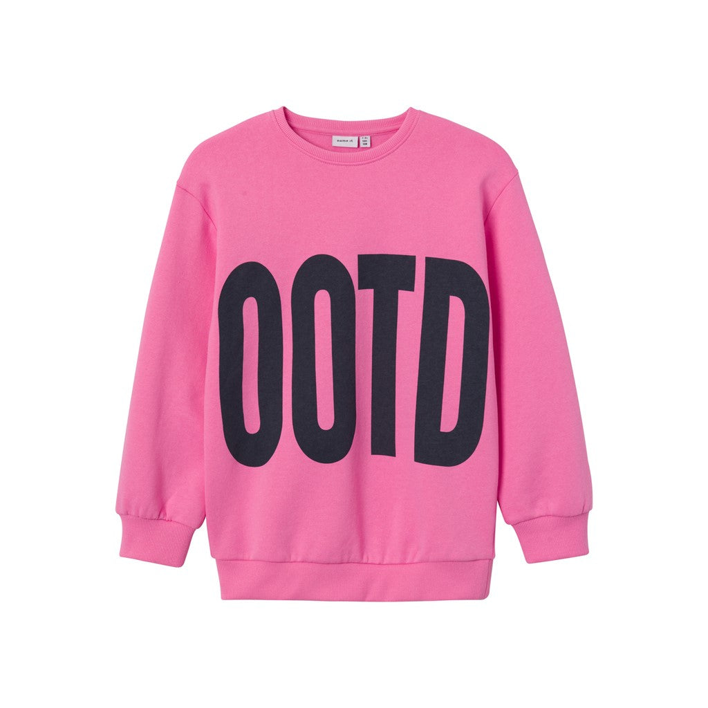Sudadera Larga OOTD Rosa