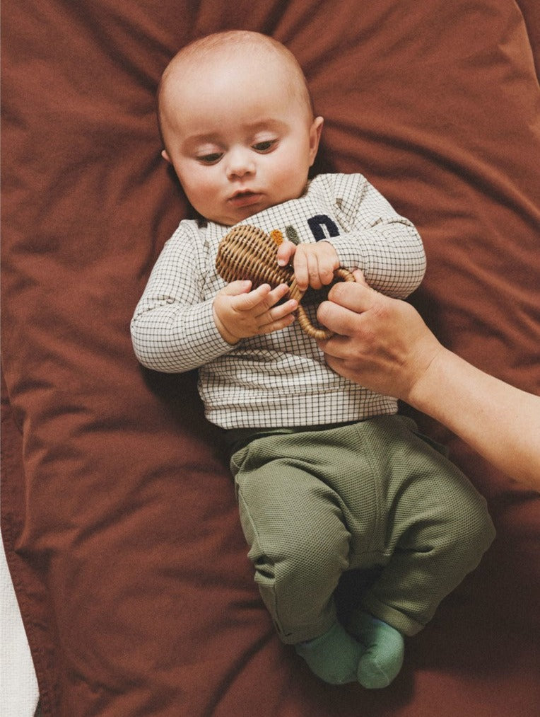 Pantalón Textura Verde