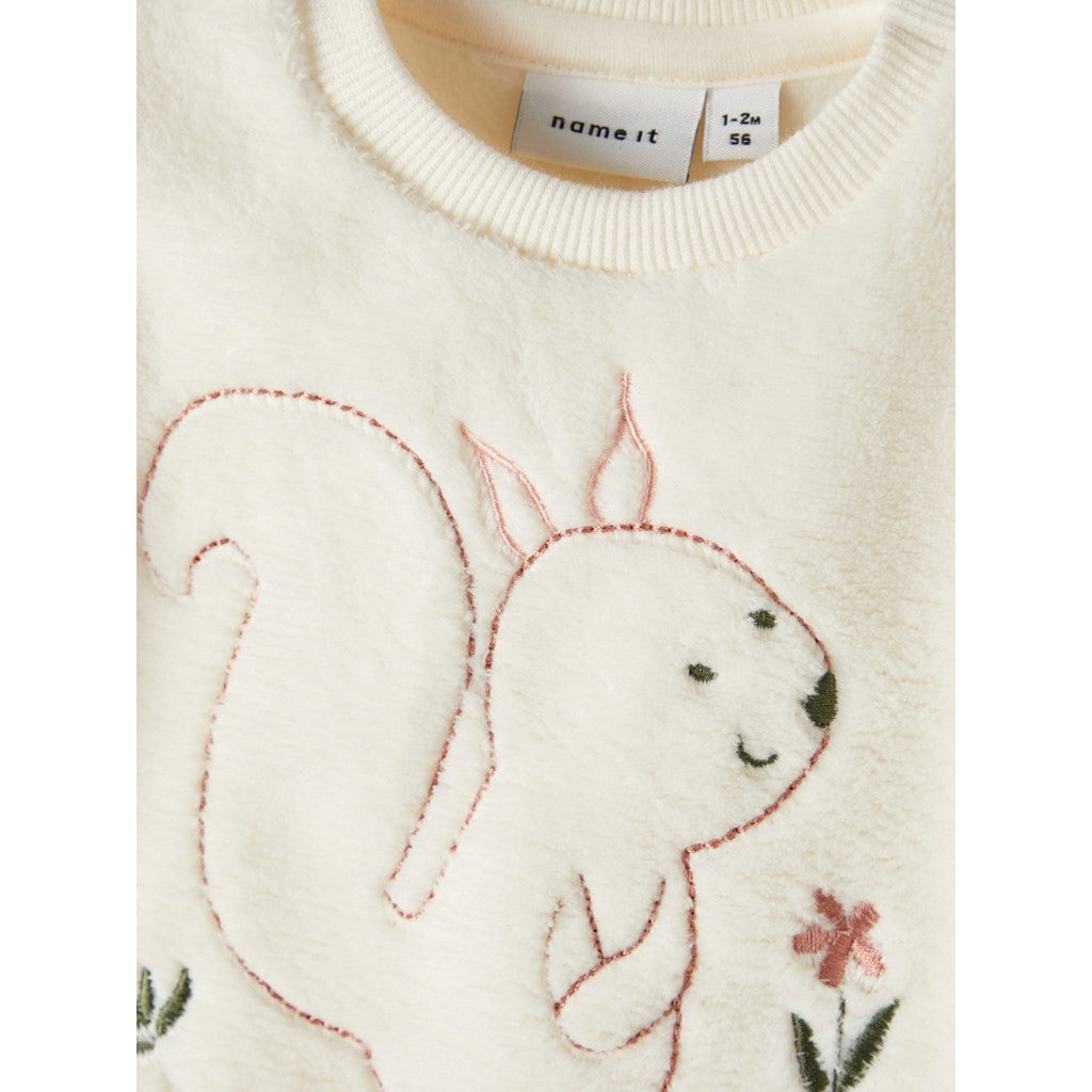 Sudadera Ardilla Blanca