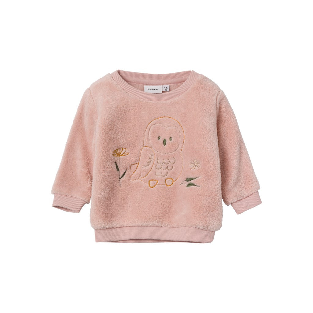 Sudadera Lechuza Rosa