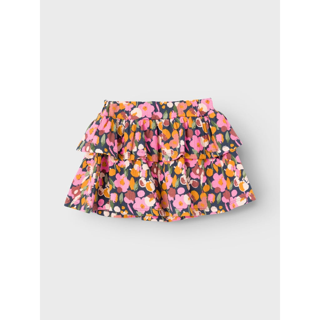 Minifalda Florecitas Multicolor
