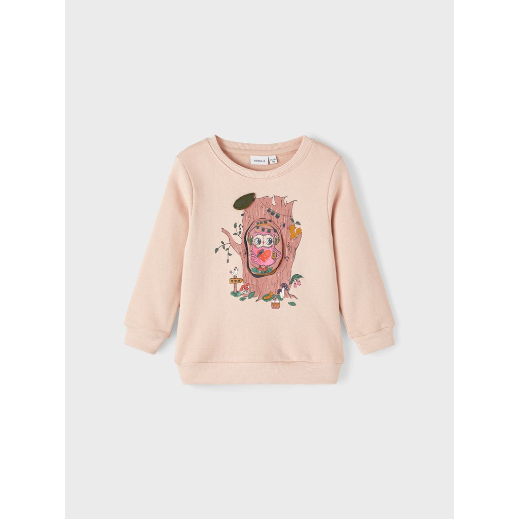 Sudadera Rosa Árbol