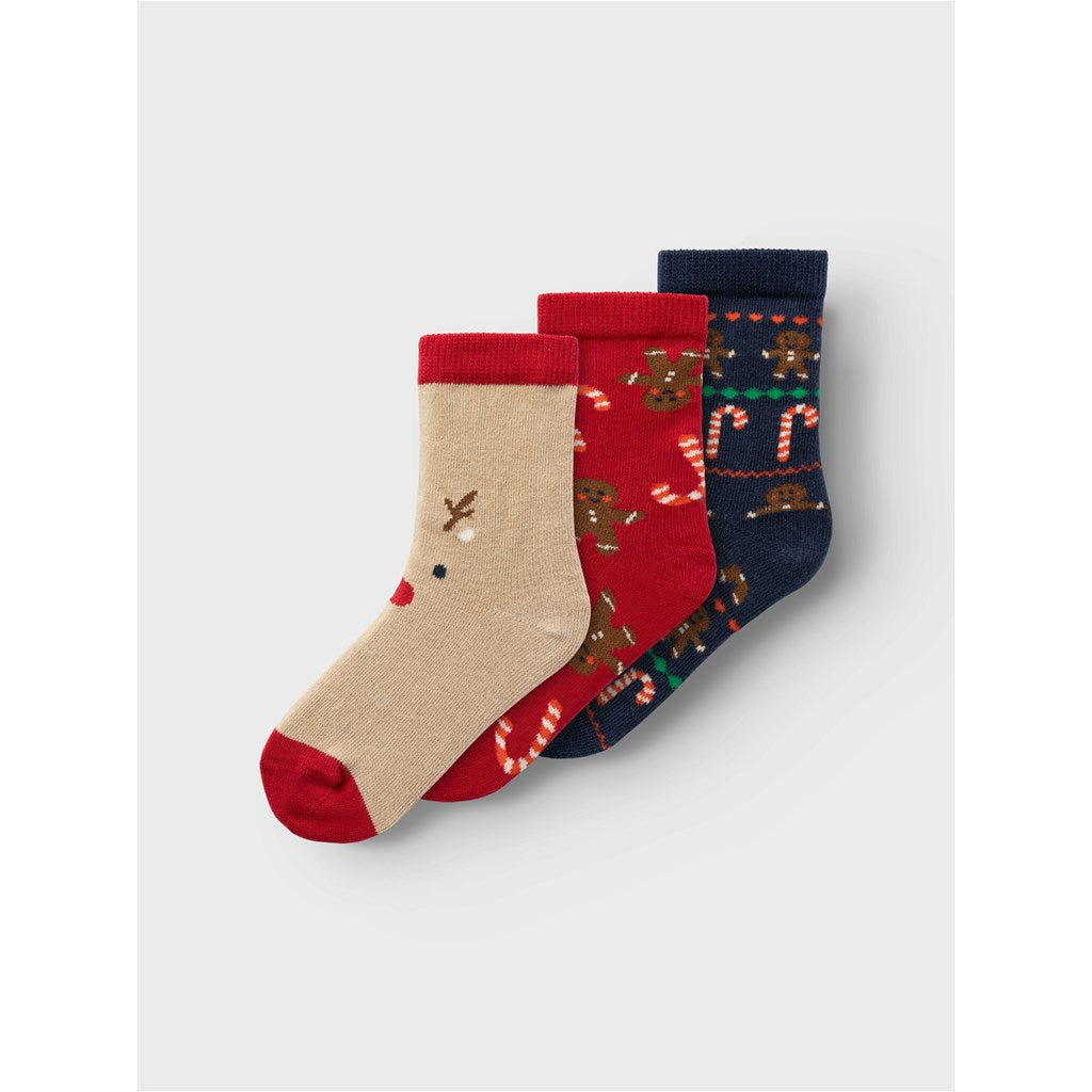 Calcetines Navideños Pack3 Kid
