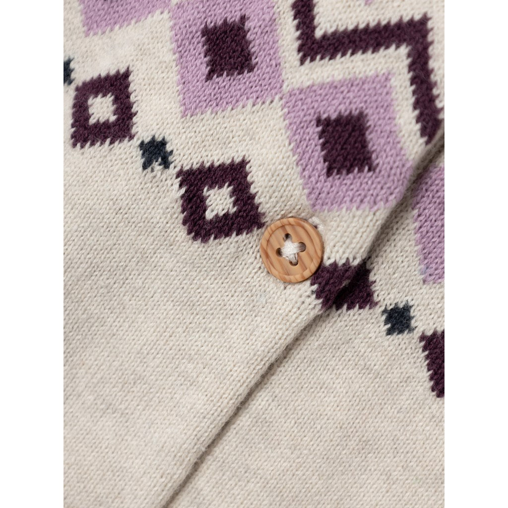 Chaqueta Punto Gris Cenefa Bebé