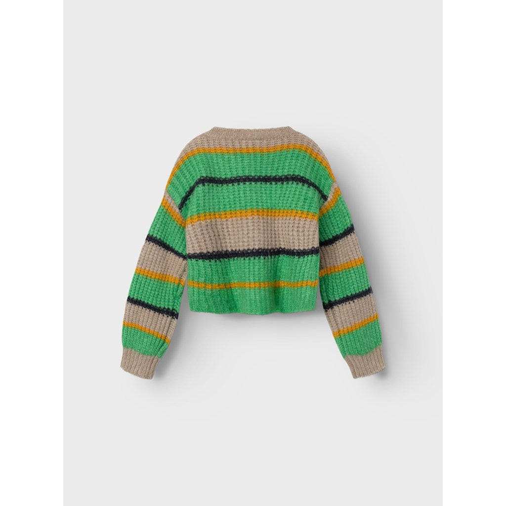 Jersey Rayas Verde Naranja