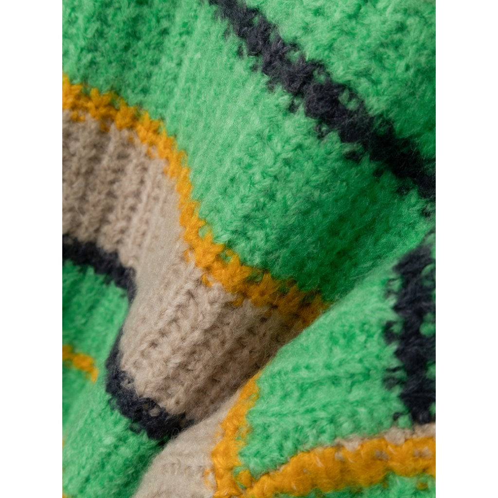 Jersey Rayas Verde Naranja